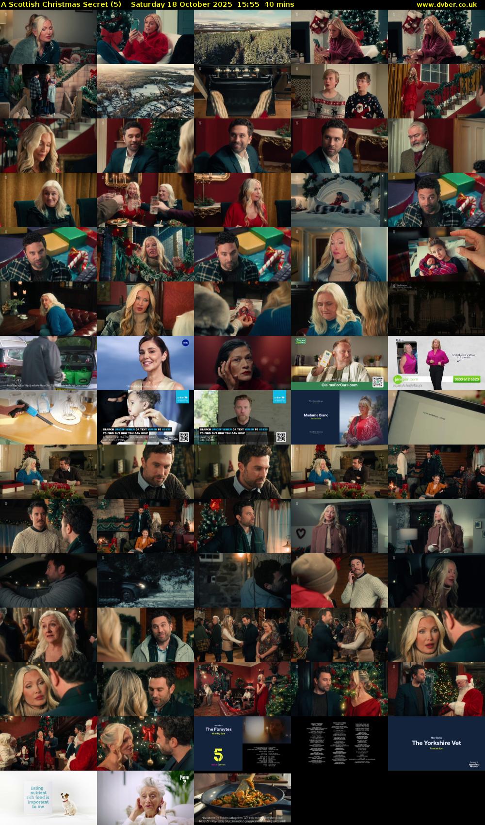 A Scottish Christmas Secret (5) Saturday 18 October 2025 15:55 - 16:35