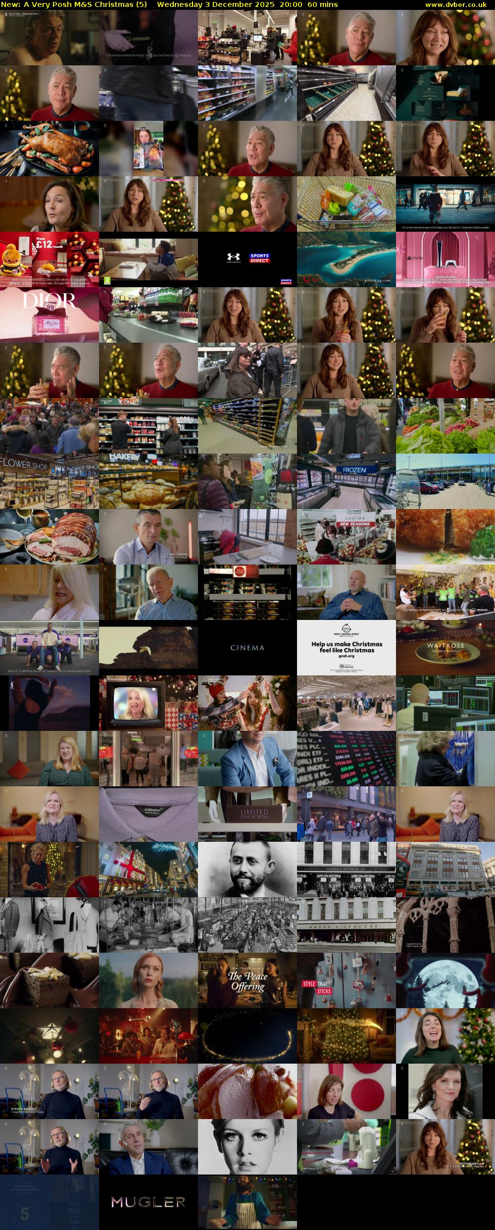 A Very Posh M&S Christmas (5) Wednesday 3 December 2025 20:00 - 21:00