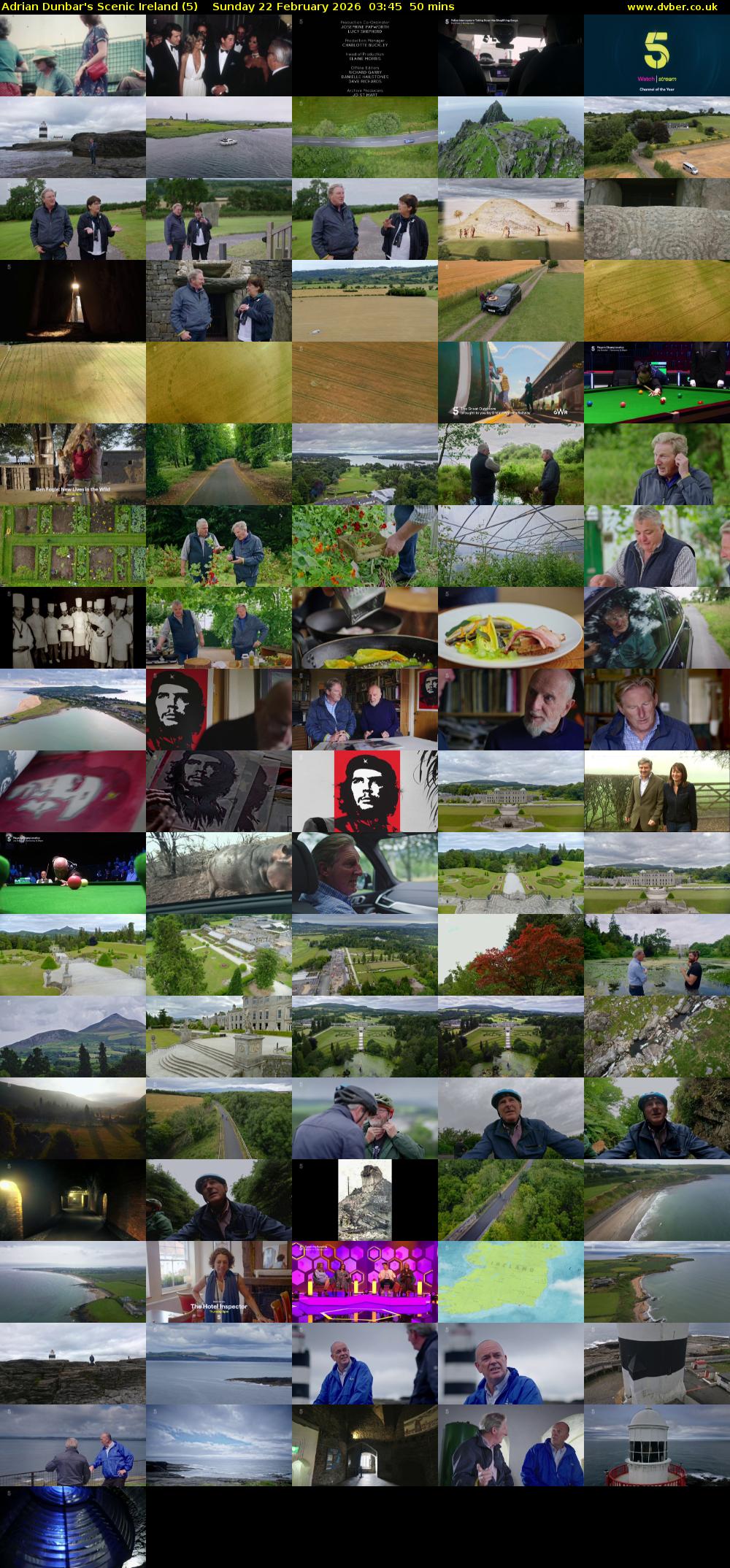 Adrian Dunbar's Scenic Ireland (5) Sunday 22 February 2026 03:45 - 04:35