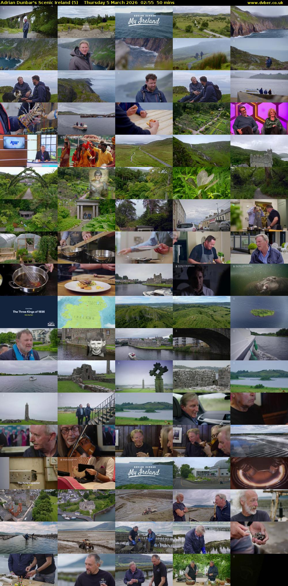 Adrian Dunbar's Scenic Ireland (5) Thursday 5 March 2026 02:55 - 03:45