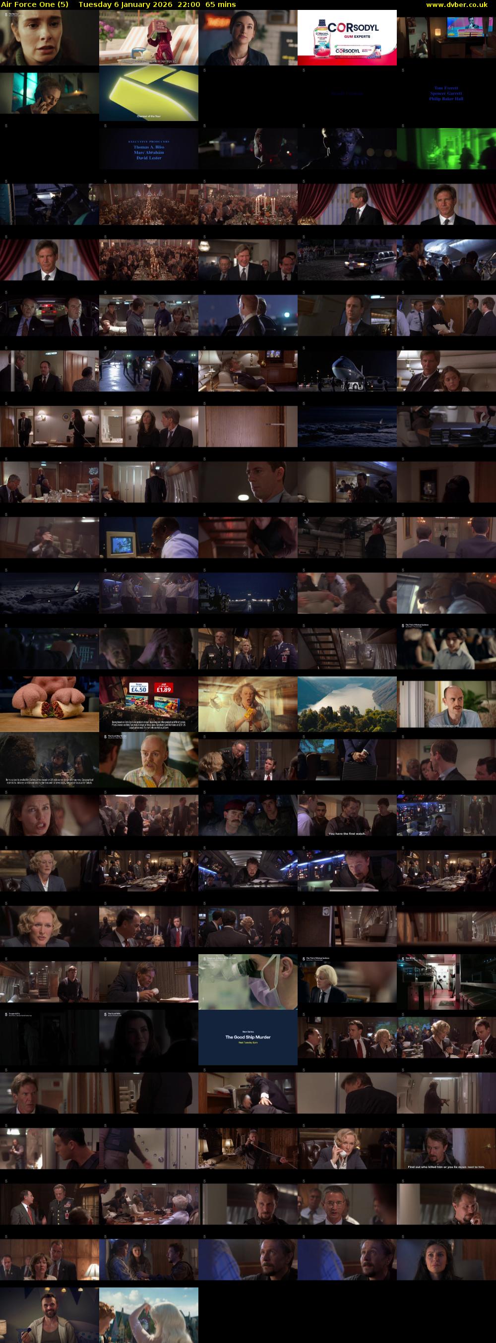 Air Force One (5) Tuesday 6 January 2026 22:00 - 23:05