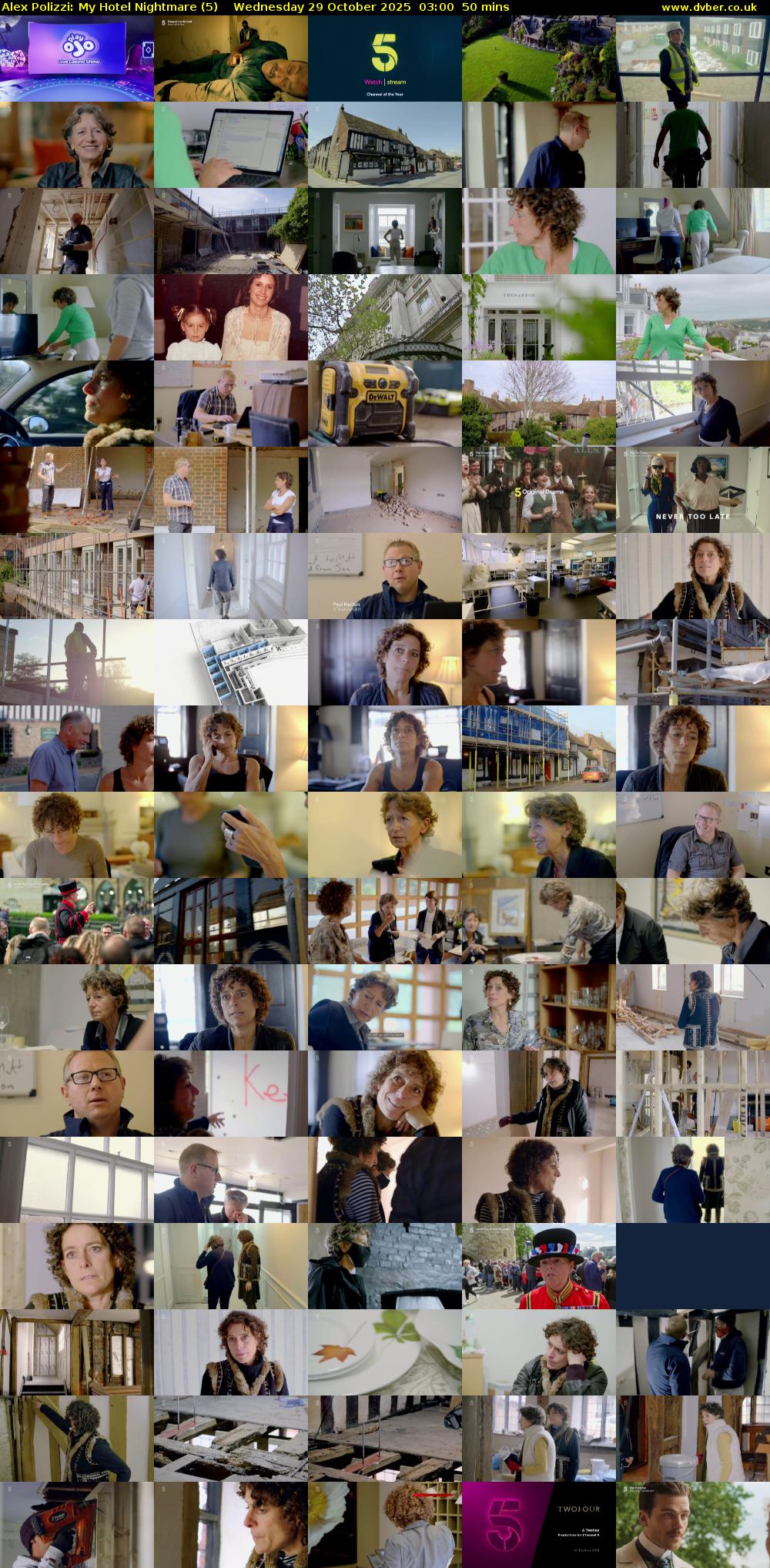 Alex Polizzi: My Hotel Nightmare (5) Wednesday 29 October 2025 03:00 - 03:50