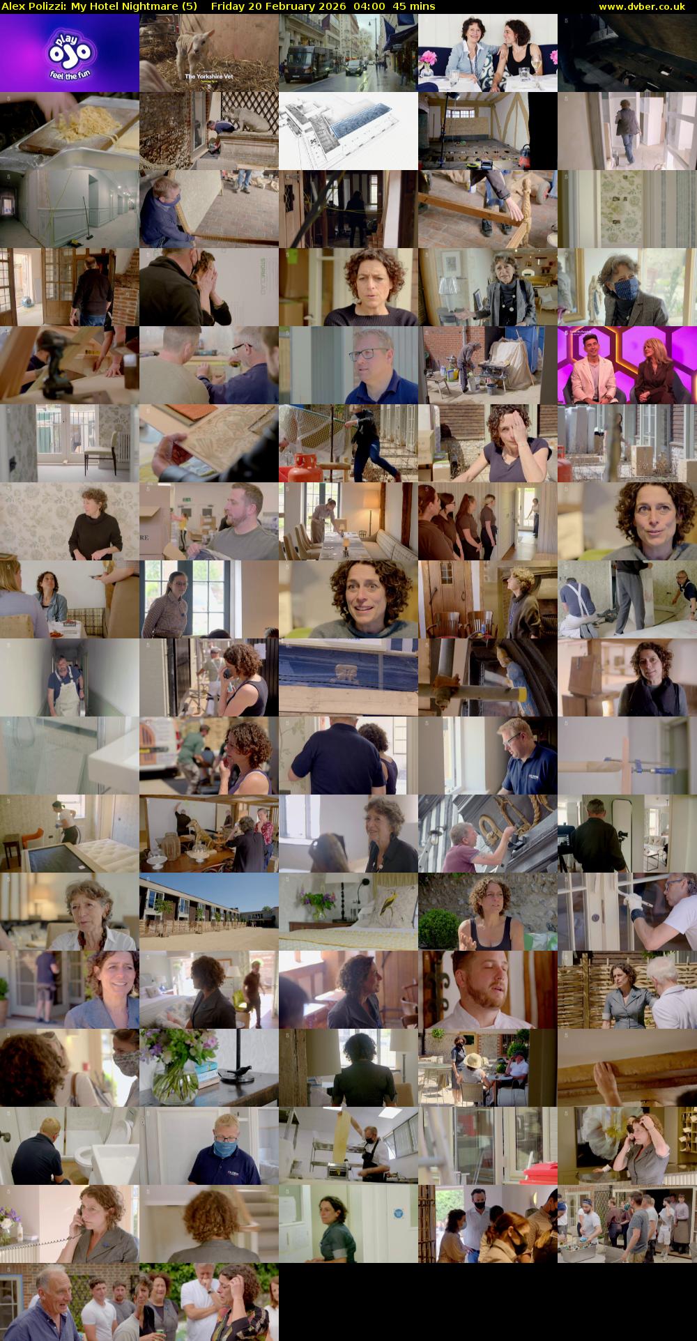 Alex Polizzi: My Hotel Nightmare (5) Friday 20 February 2026 04:00 - 04:45