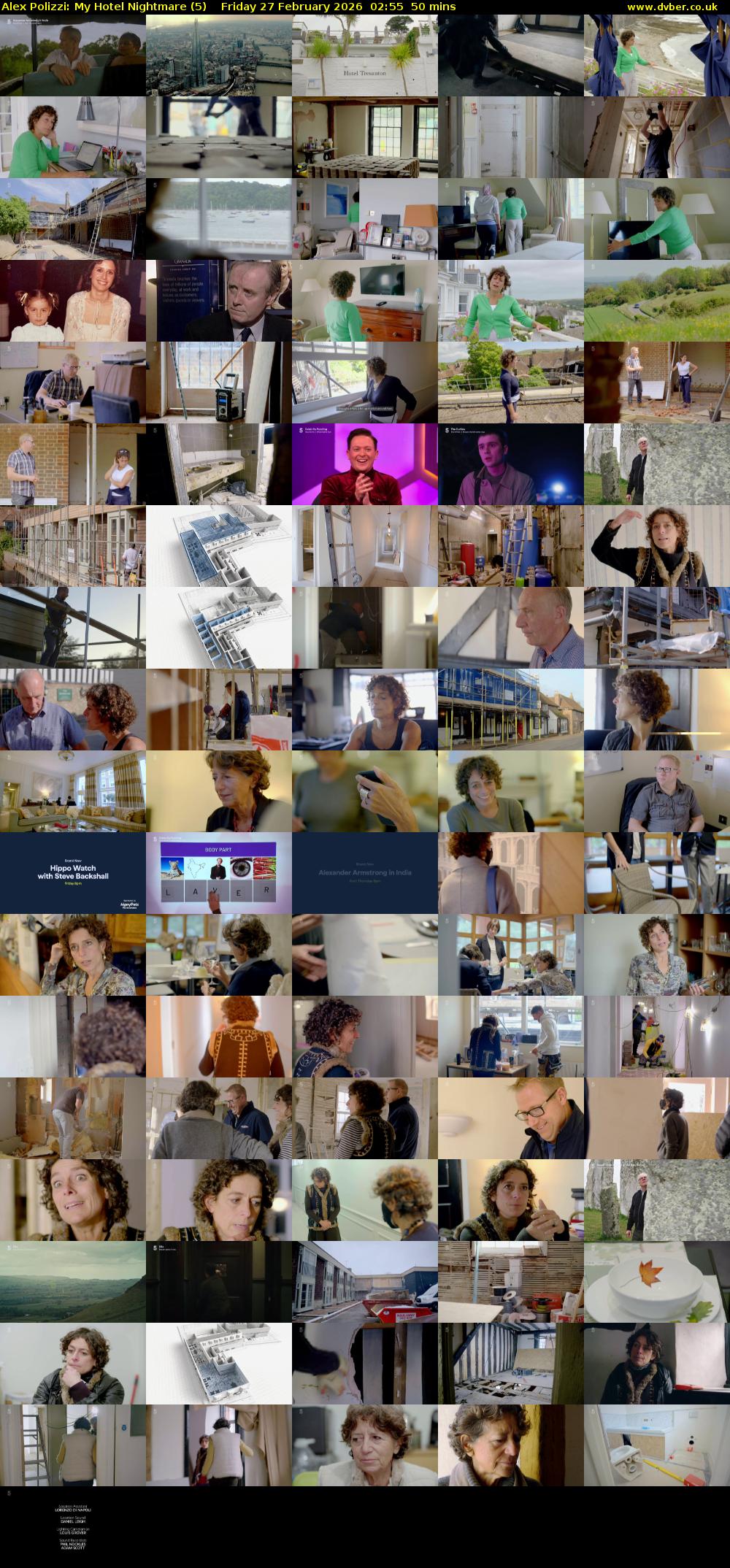 Alex Polizzi: My Hotel Nightmare (5) Friday 27 February 2026 02:55 - 03:45