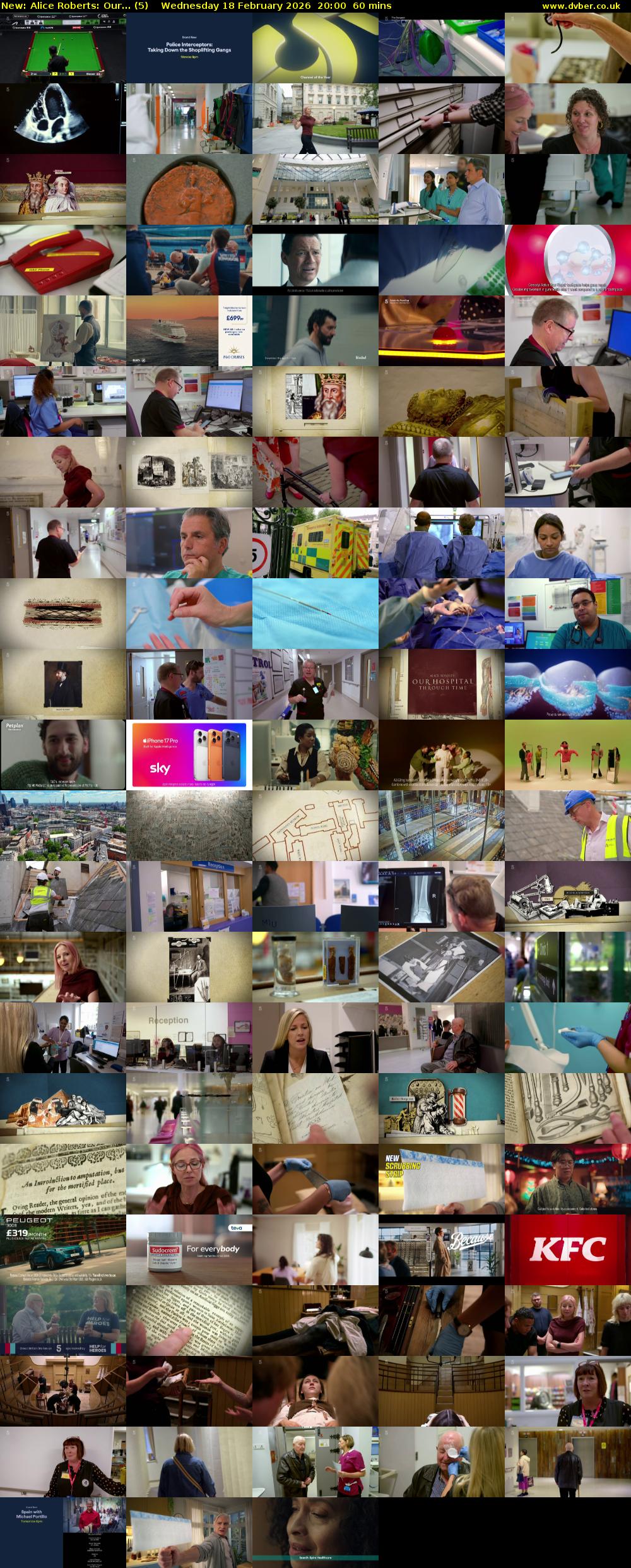 Alice Roberts: Our... (5) Wednesday 18 February 2026 20:00 - 21:00