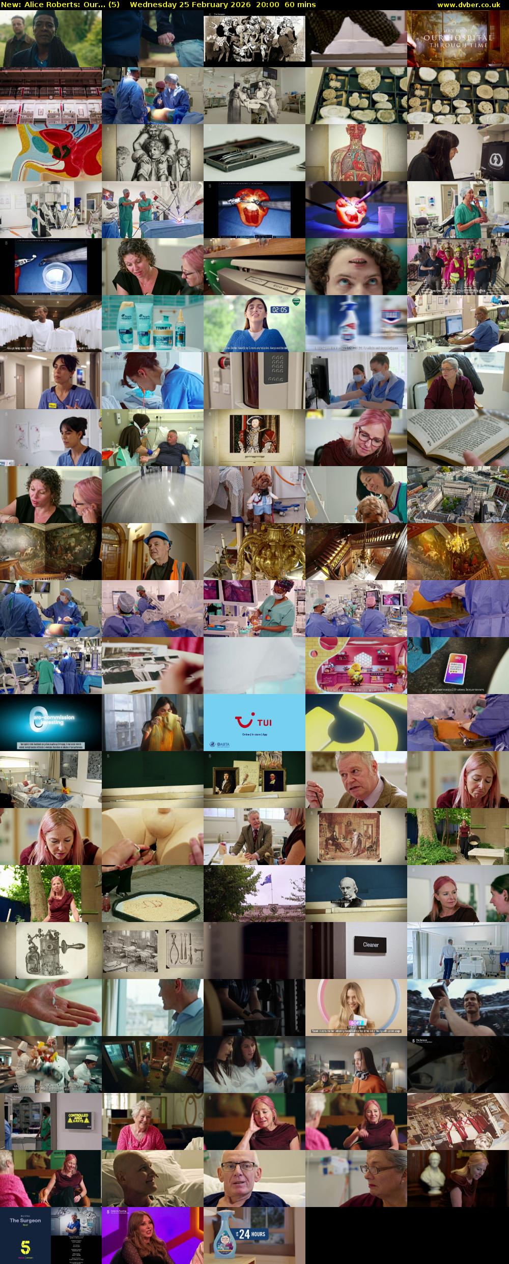 Alice Roberts: Our... (5) Wednesday 25 February 2026 20:00 - 21:00