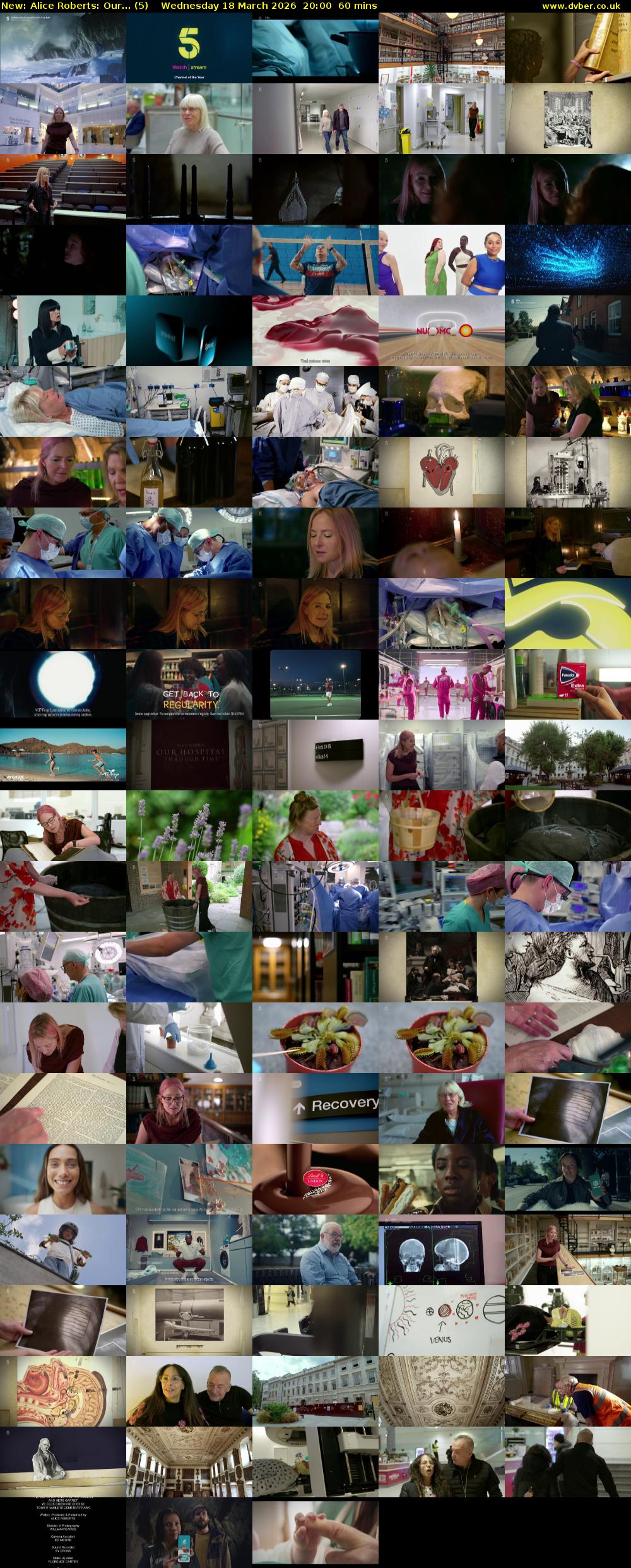 Alice Roberts: Our... (5) Wednesday 18 March 2026 20:00 - 21:00