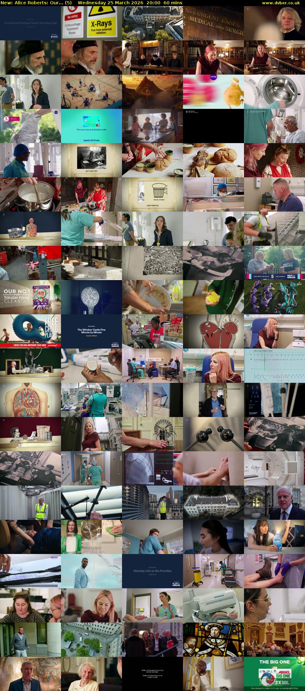 Alice Roberts: Our... (5) Wednesday 25 March 2026 20:00 - 21:00