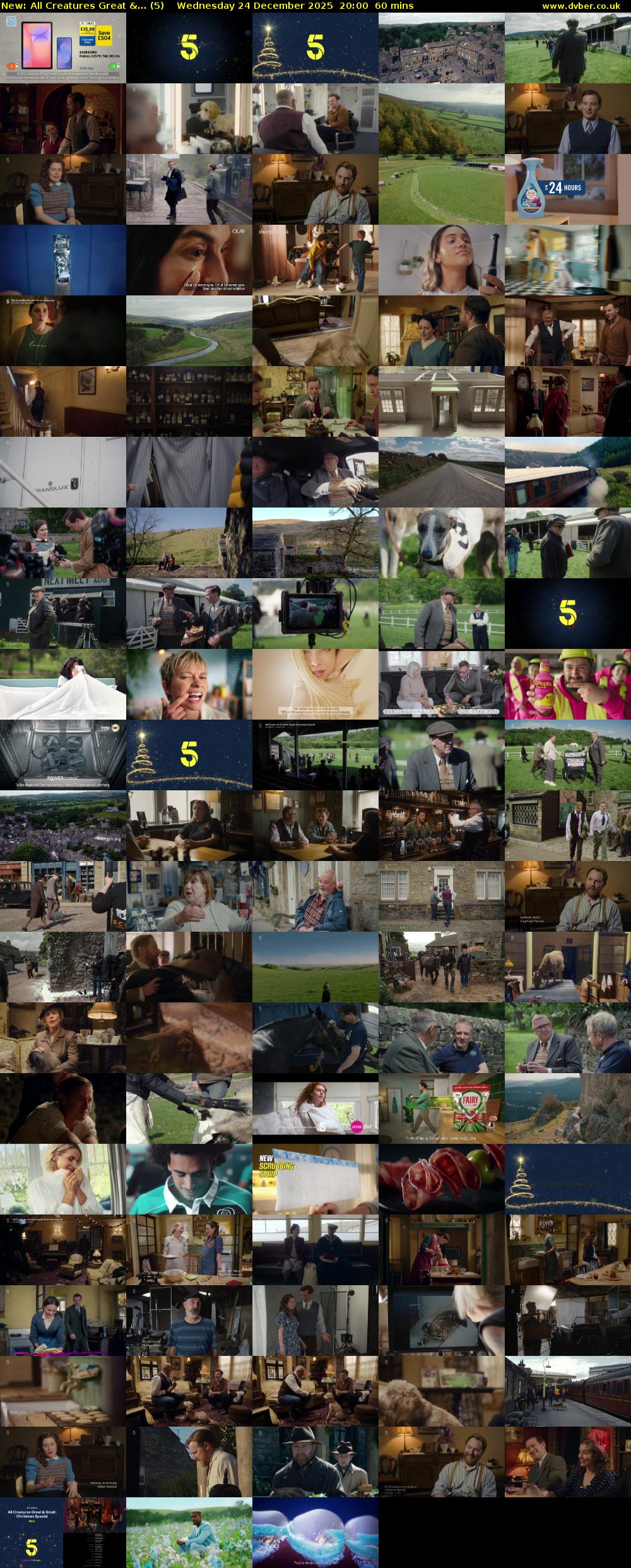 All Creatures Great &... (5) Wednesday 24 December 2025 20:00 - 21:00
