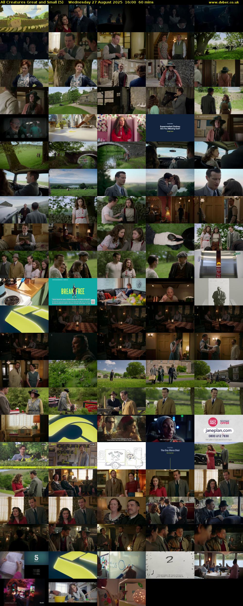 All Creatures Great and Small (5) Wednesday 27 August 2025 16:00 - 17:00