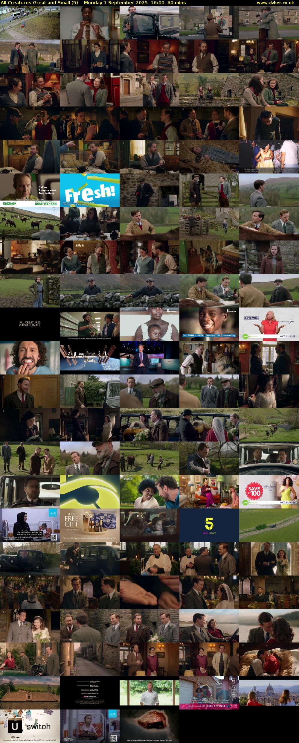 All Creatures Great and Small (5) Monday 1 September 2025 16:00 - 17:00
