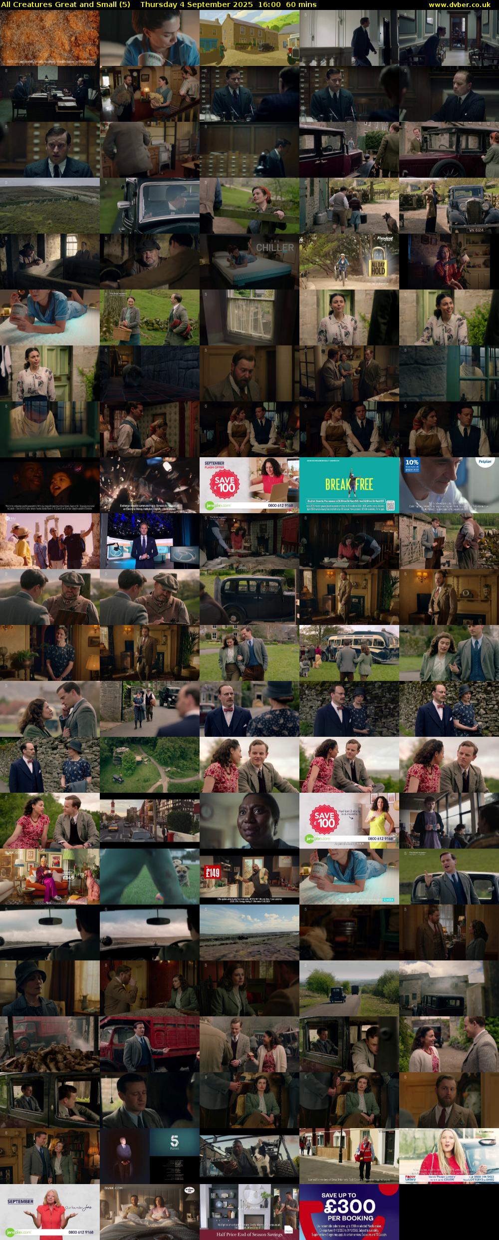 All Creatures Great and Small (5) Thursday 4 September 2025 16:00 - 17:00
