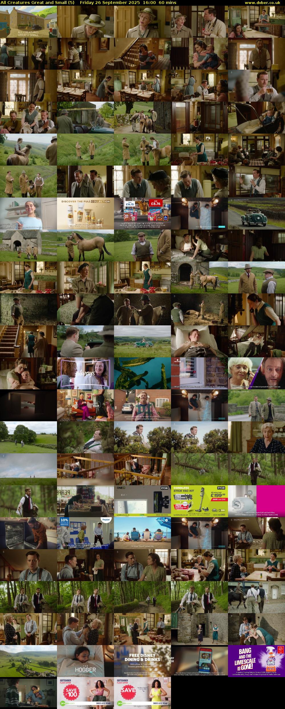 All Creatures Great and Small (5) Friday 26 September 2025 16:00 - 17:00
