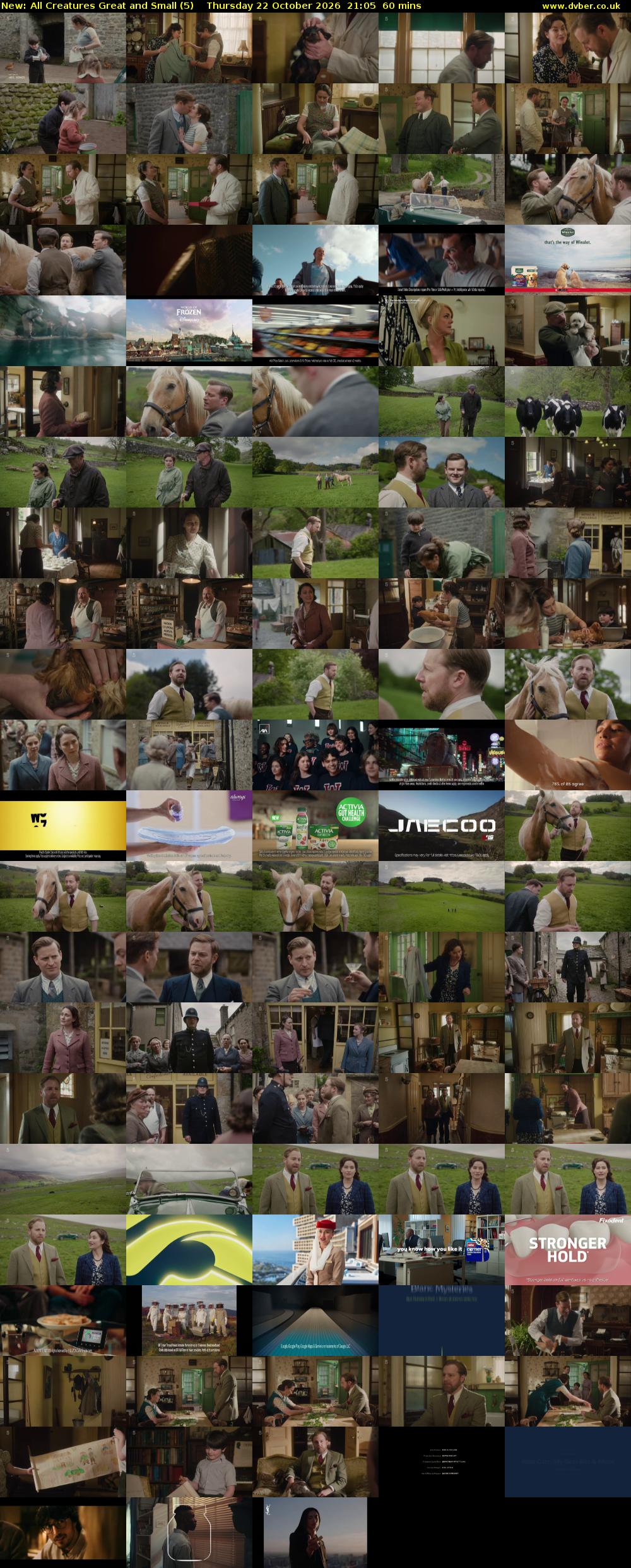 All Creatures Great and Small (5) Thursday 22 October 2026 21:05 - 22:05
