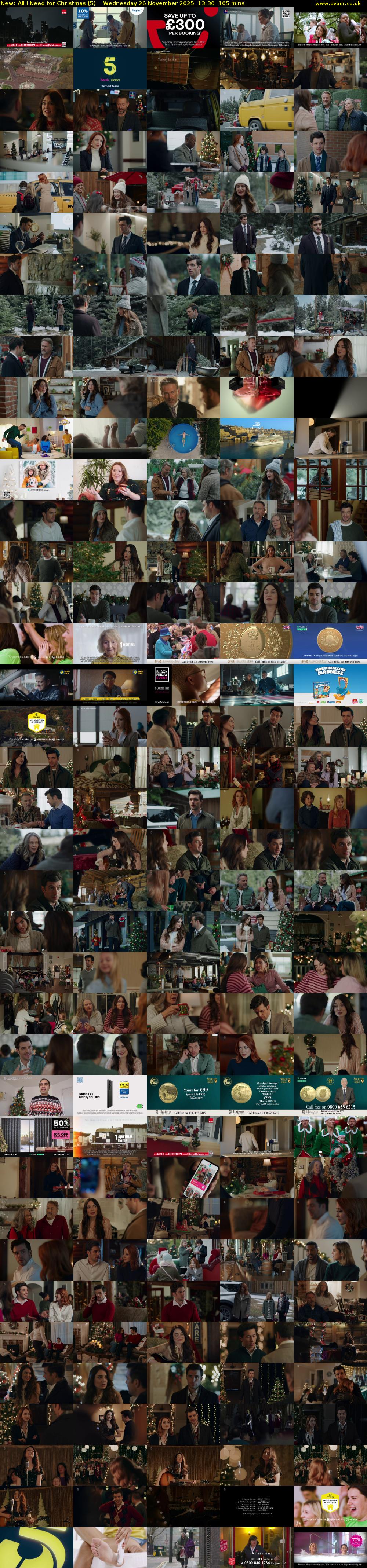 All I Need for Christmas (5) Wednesday 26 November 2025 13:30 - 15:15