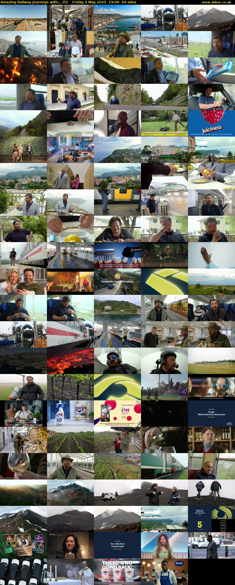 Amazing Railway Journeys with... (5) Friday 9 May 2025 19:00 - 20:00