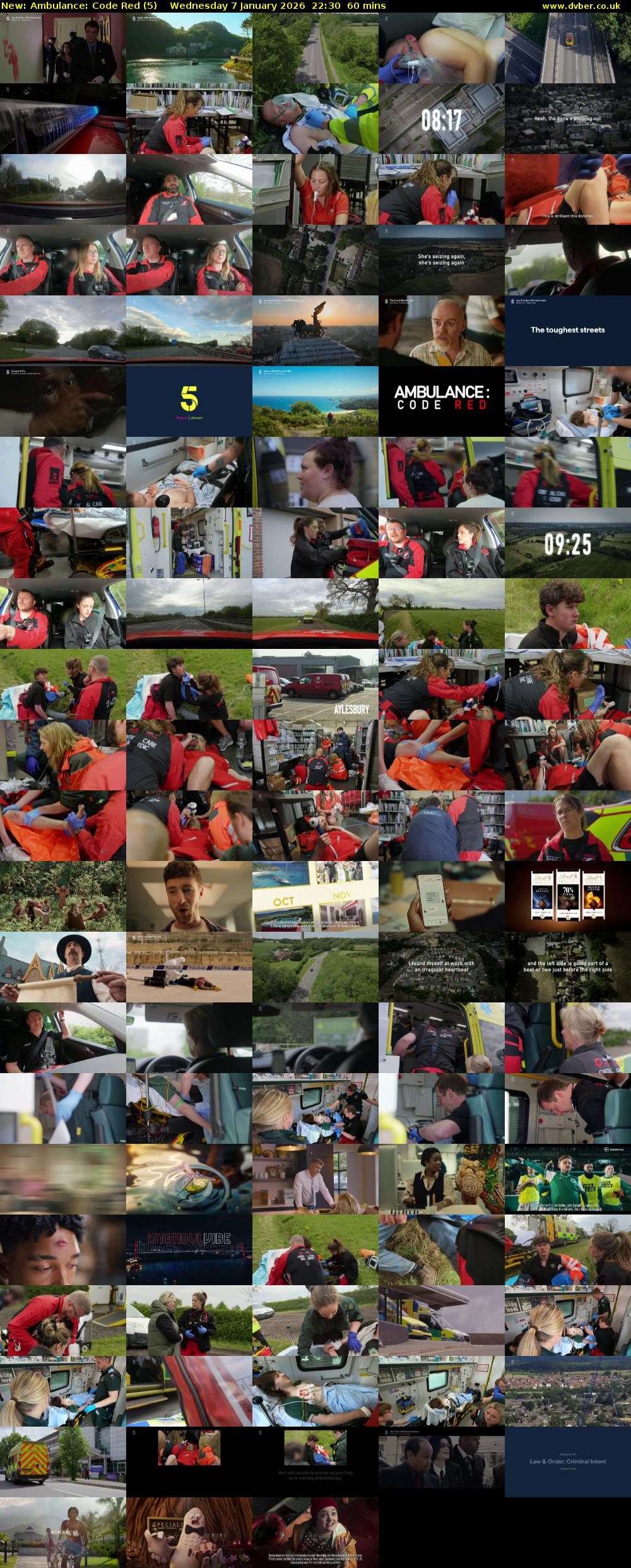 Ambulance: Code Red (5) Wednesday 7 January 2026 22:30 - 23:30