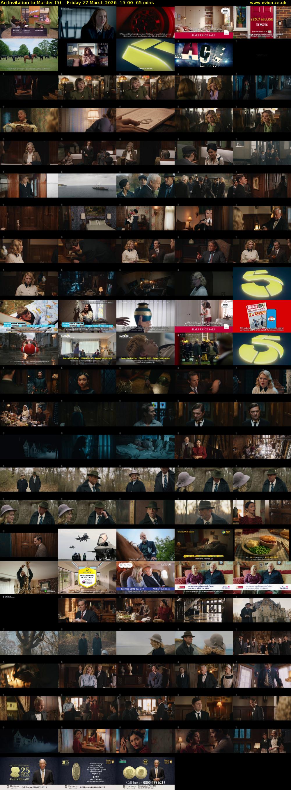 An Invitation to Murder (5) Friday 27 March 2026 15:00 - 16:05