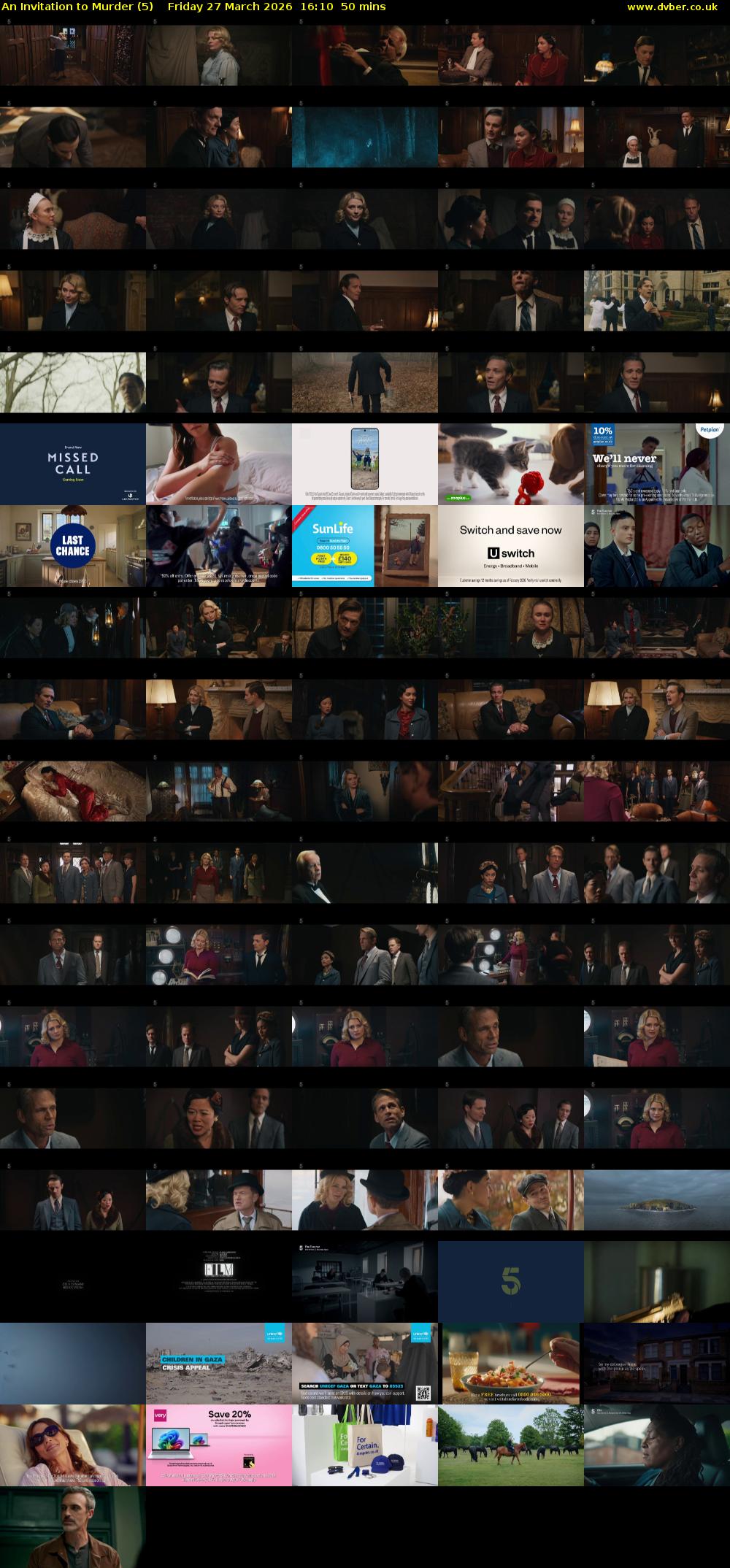 An Invitation to Murder (5) Friday 27 March 2026 16:10 - 17:00