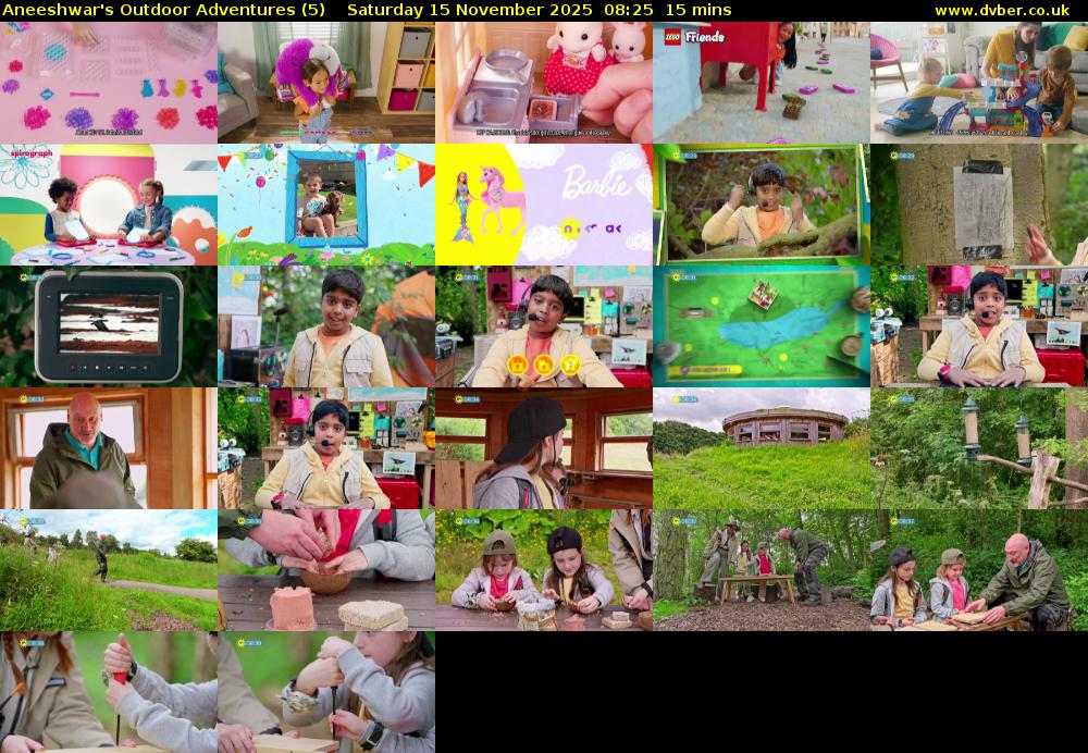 Aneeshwar's Outdoor Adventures (5) Saturday 15 November 2025 08:25 - 08:40