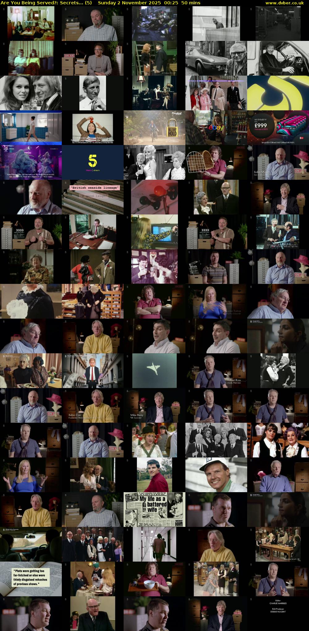Are You Being Served?: Secrets... (5) Sunday 2 November 2025 00:25 - 01:15
