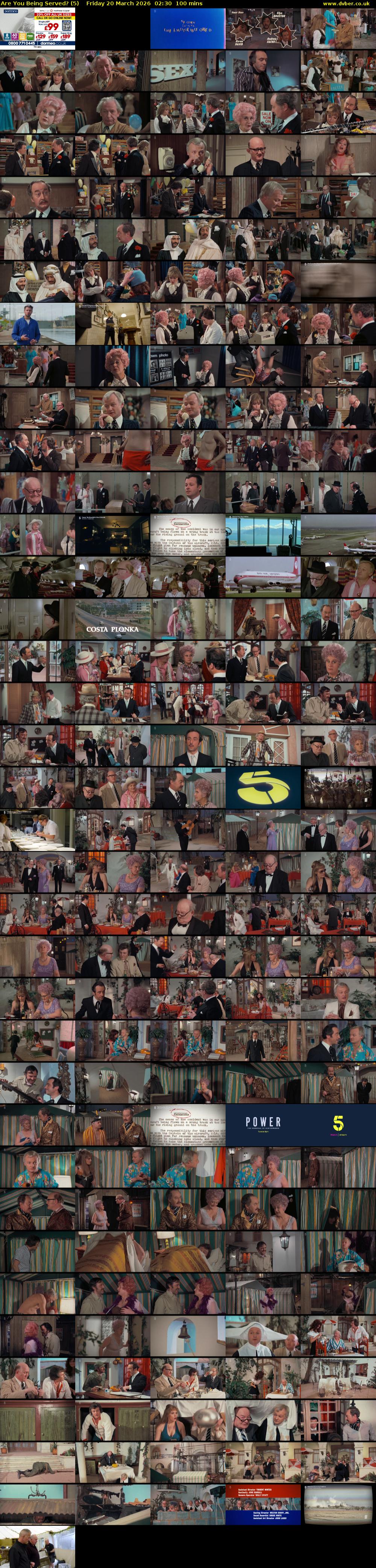 Are You Being Served? (5) Friday 20 March 2026 02:30 - 04:10