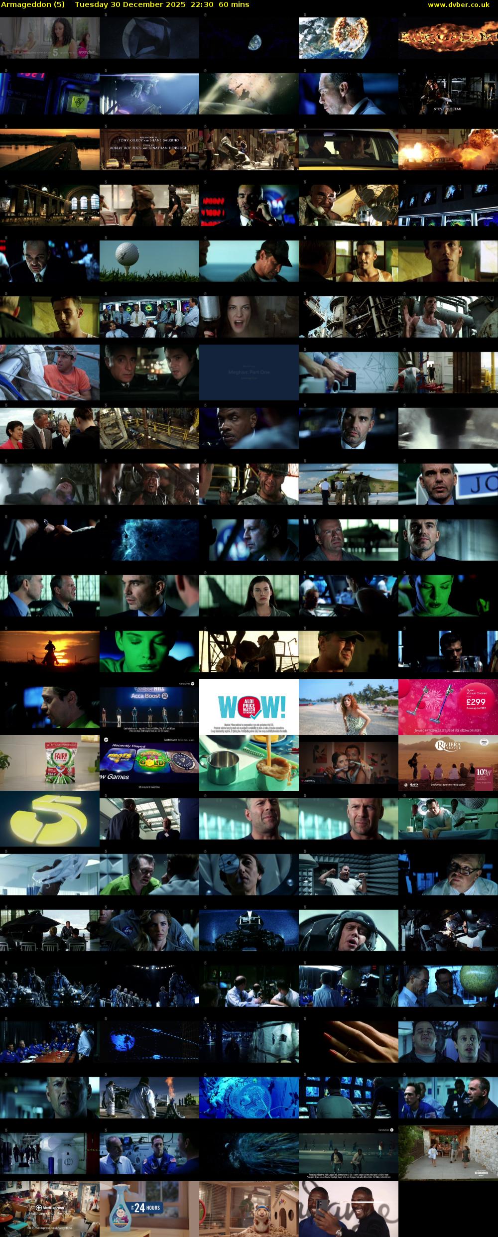 Armageddon (5) Tuesday 30 December 2025 22:30 - 23:30