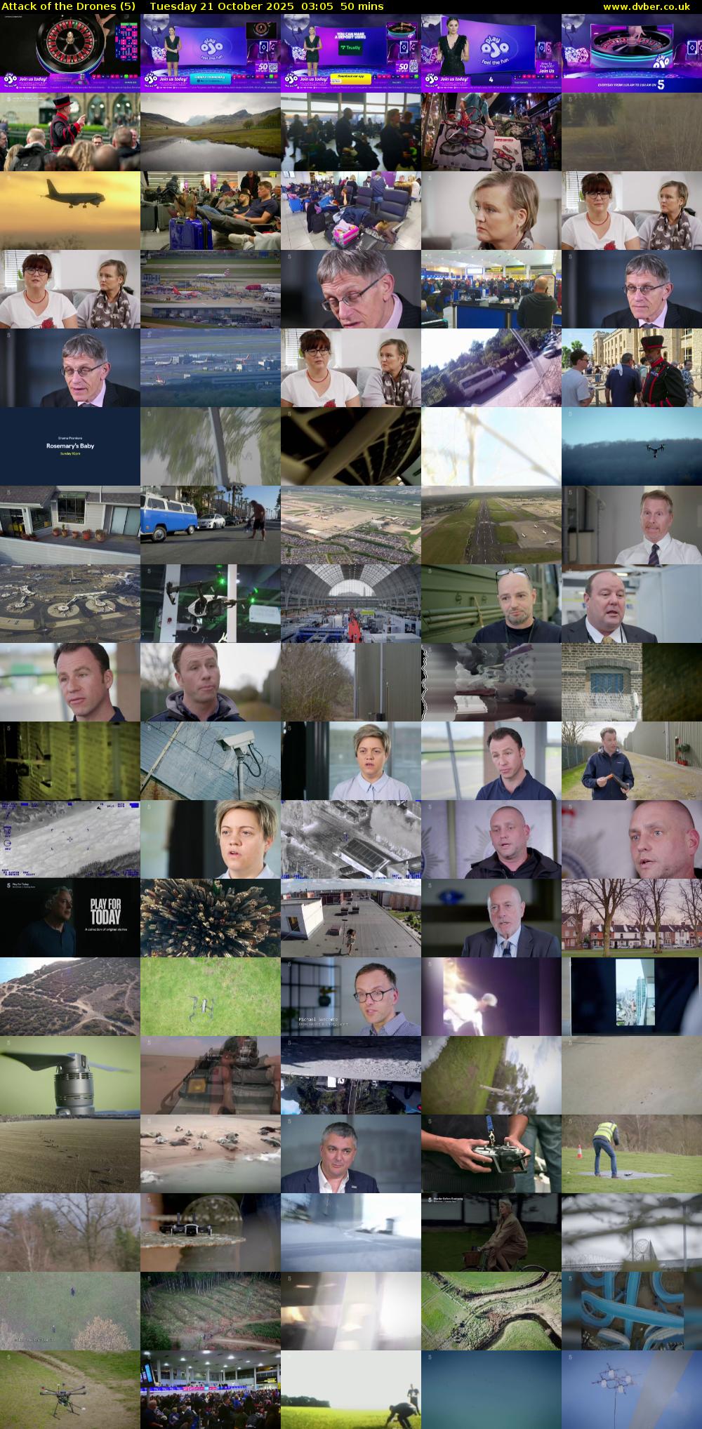 Attack of the Drones (5) Tuesday 21 October 2025 03:05 - 03:55