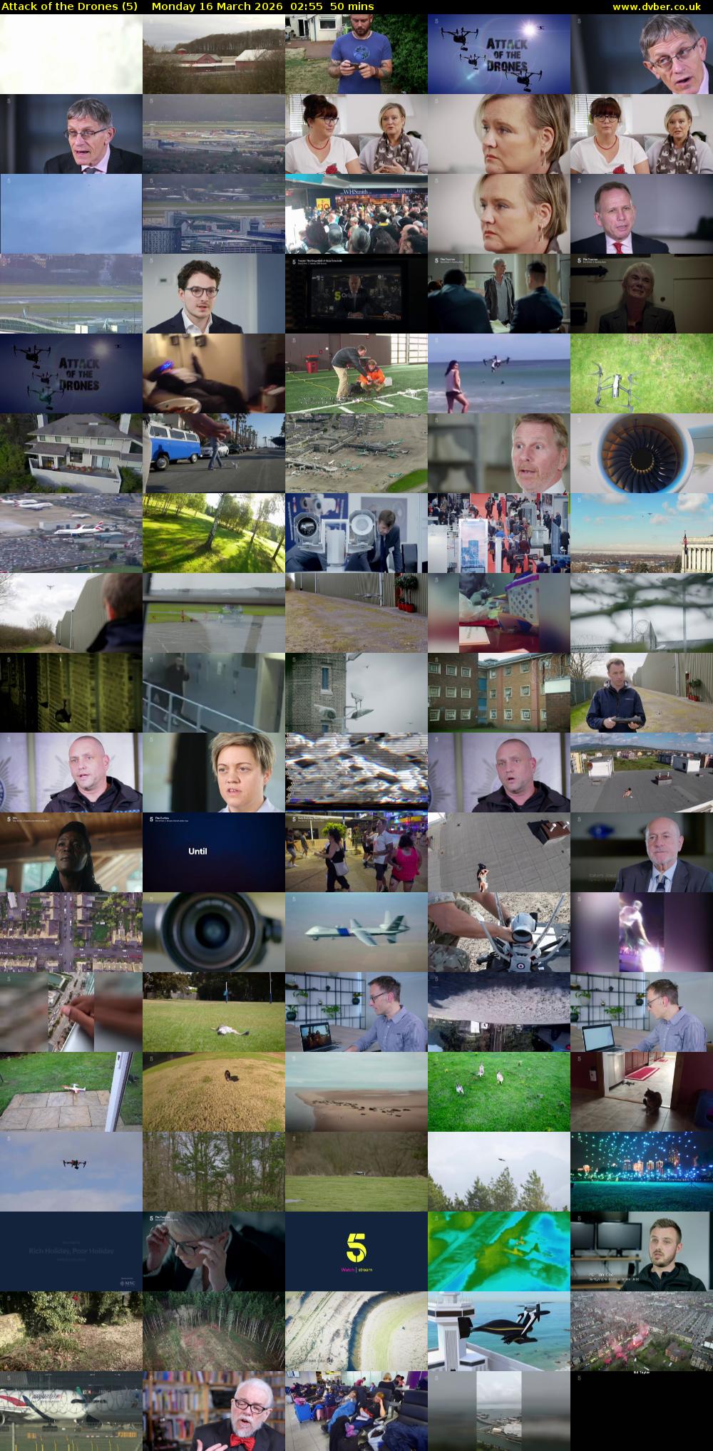 Attack of the Drones (5) Monday 16 March 2026 02:55 - 03:45