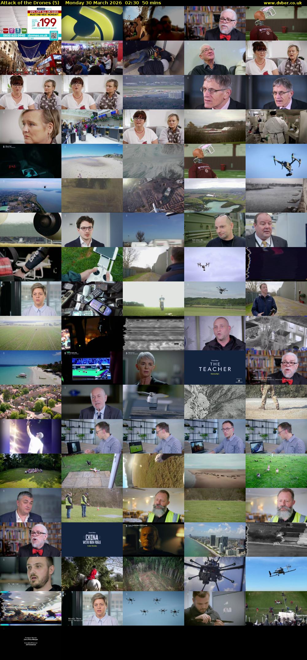 Attack of the Drones (5) Monday 30 March 2026 02:30 - 03:20