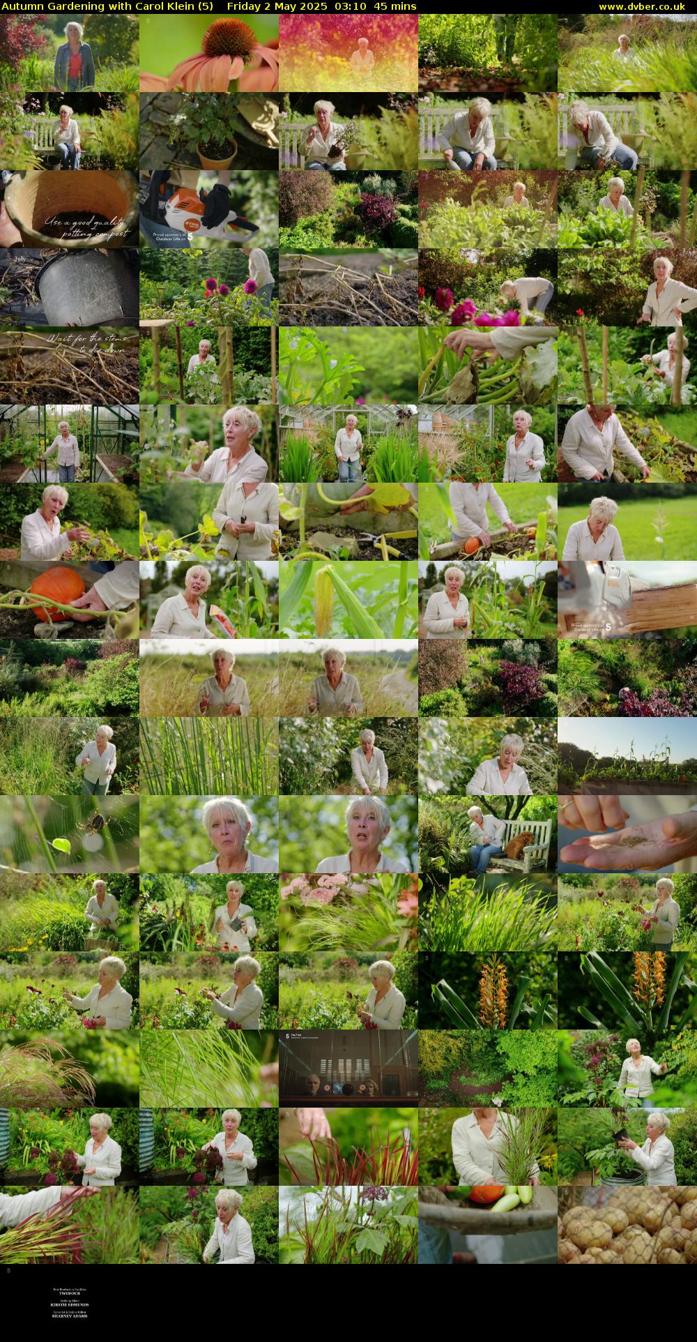 Autumn Gardening with Carol Klein (5) Friday 2 May 2025 03:10 - 03:55