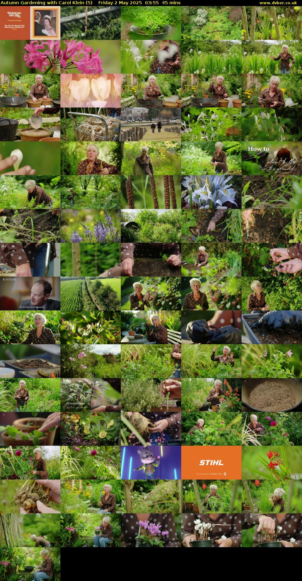 Autumn Gardening with Carol Klein (5) Friday 2 May 2025 03:55 - 04:40