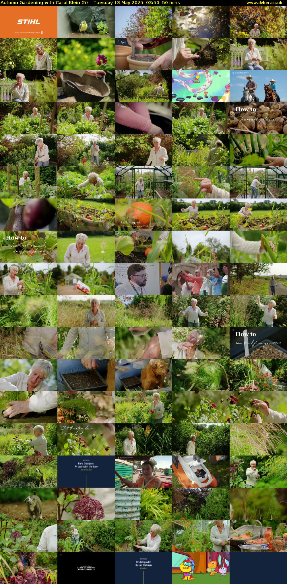 Autumn Gardening with Carol Klein (5) Tuesday 13 May 2025 03:50 - 04:40