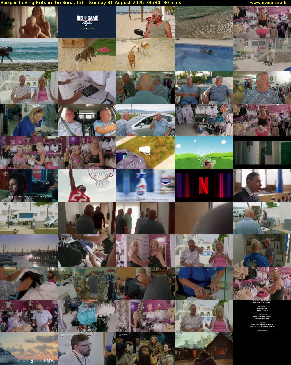 Bargain Loving Brits in the Sun... (5) Sunday 31 August 2025 00:30 - 01:00