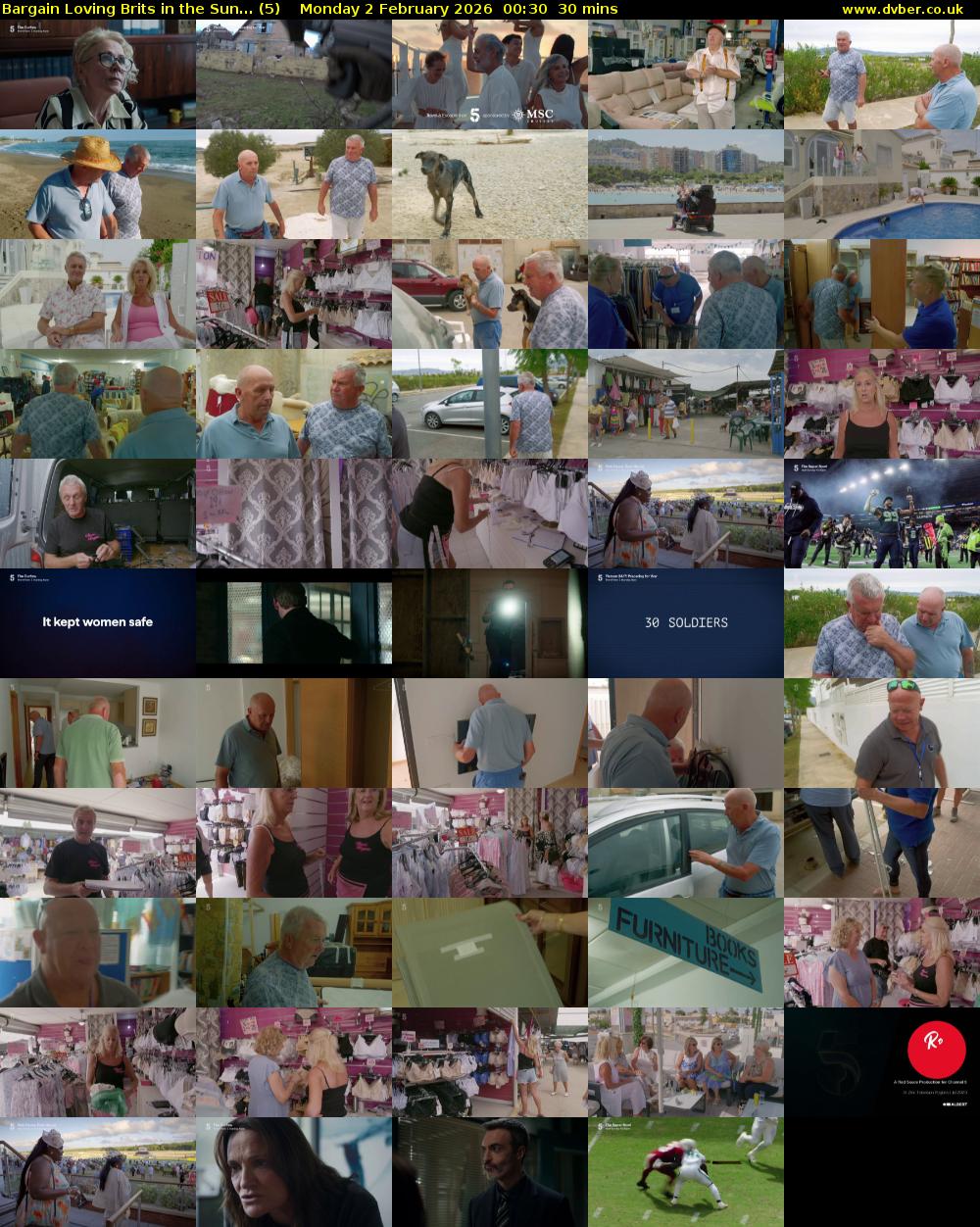 Bargain Loving Brits in the Sun... (5) Monday 2 February 2026 00:30 - 01:00