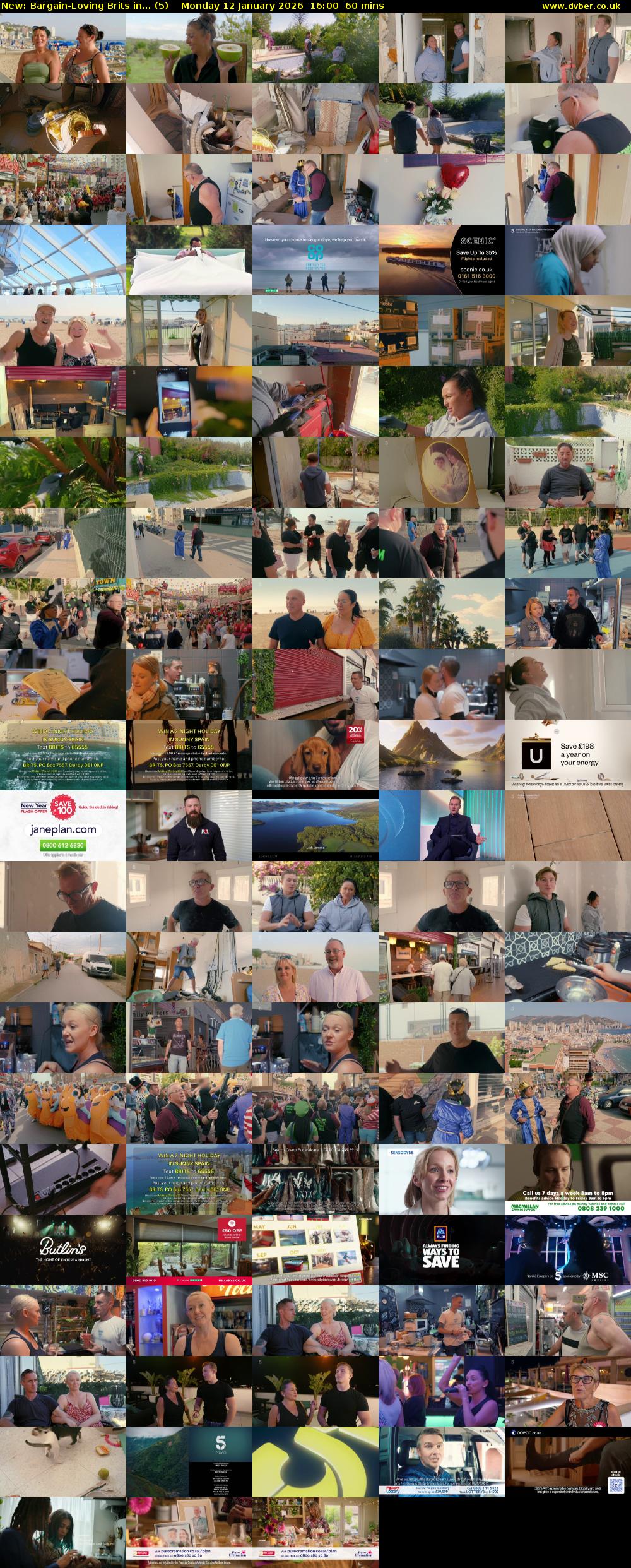 Bargain-Loving Brits in... (5) Monday 12 January 2026 16:00 - 17:00