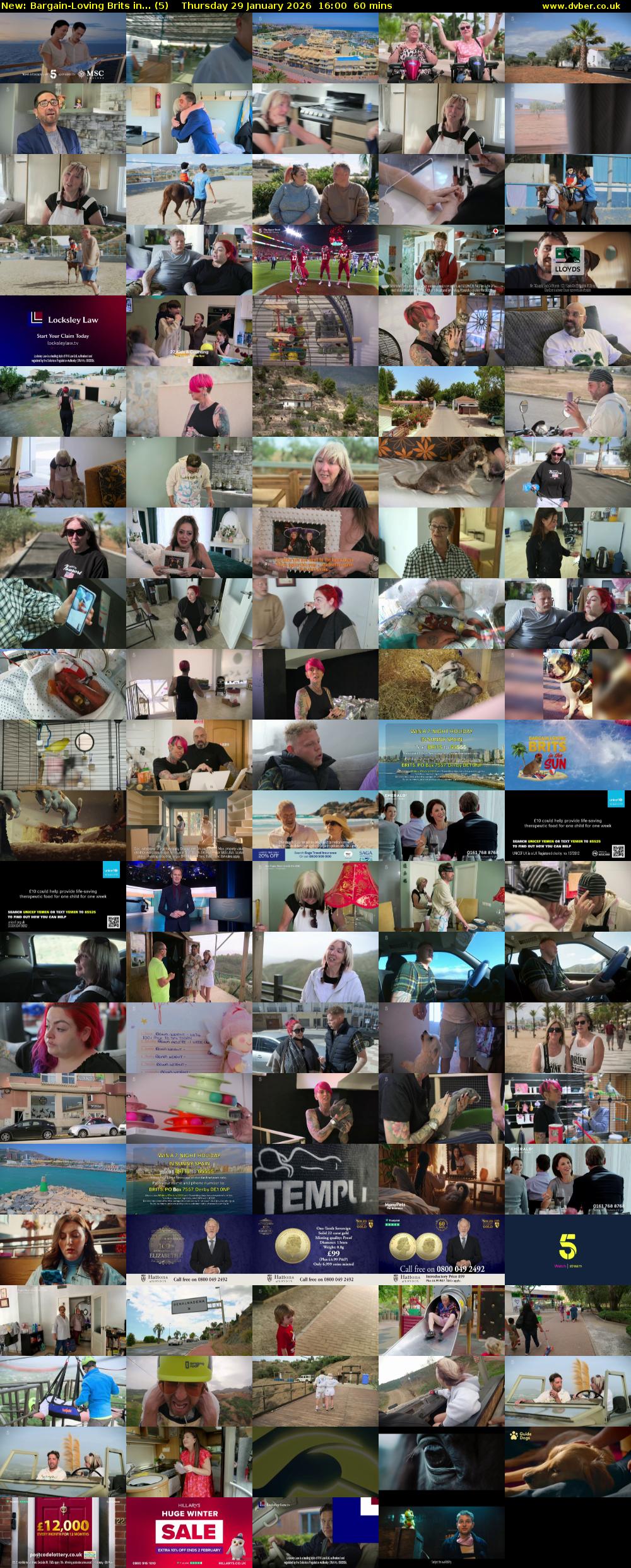 Bargain-Loving Brits in... (5) Thursday 29 January 2026 16:00 - 17:00