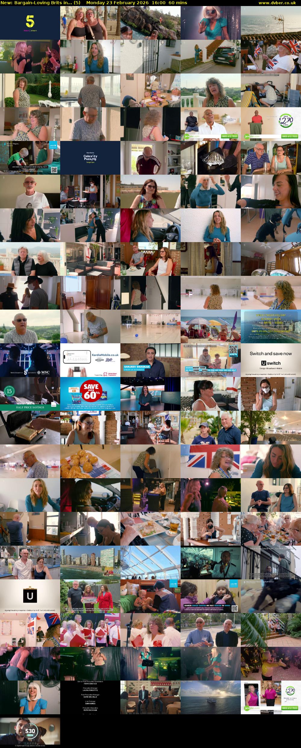 Bargain-Loving Brits in... (5) Monday 23 February 2026 16:00 - 17:00