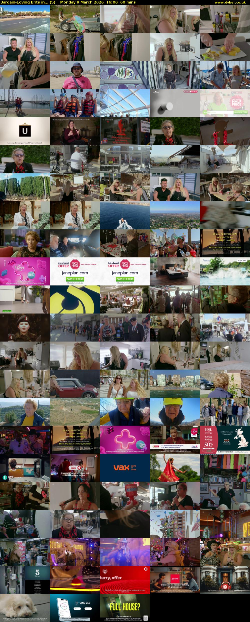 Bargain-Loving Brits in... (5) Monday 9 March 2026 16:00 - 17:00