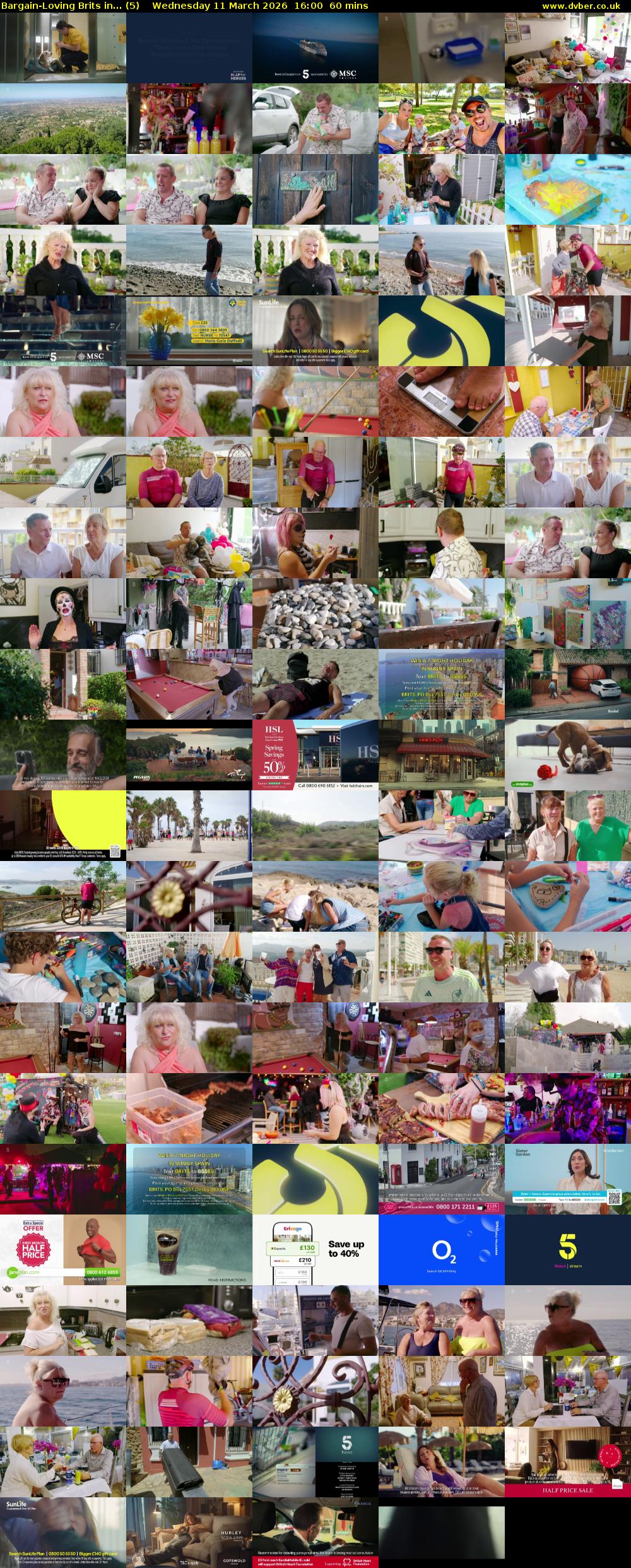 Bargain-Loving Brits in... (5) Wednesday 11 March 2026 16:00 - 17:00