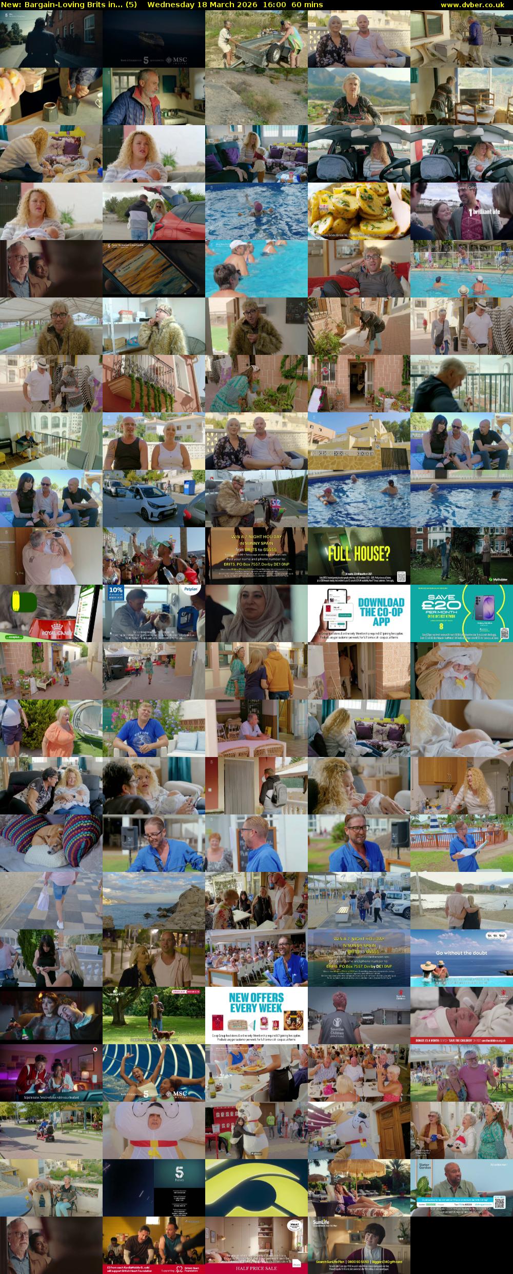 Bargain-Loving Brits in... (5) Wednesday 18 March 2026 16:00 - 17:00