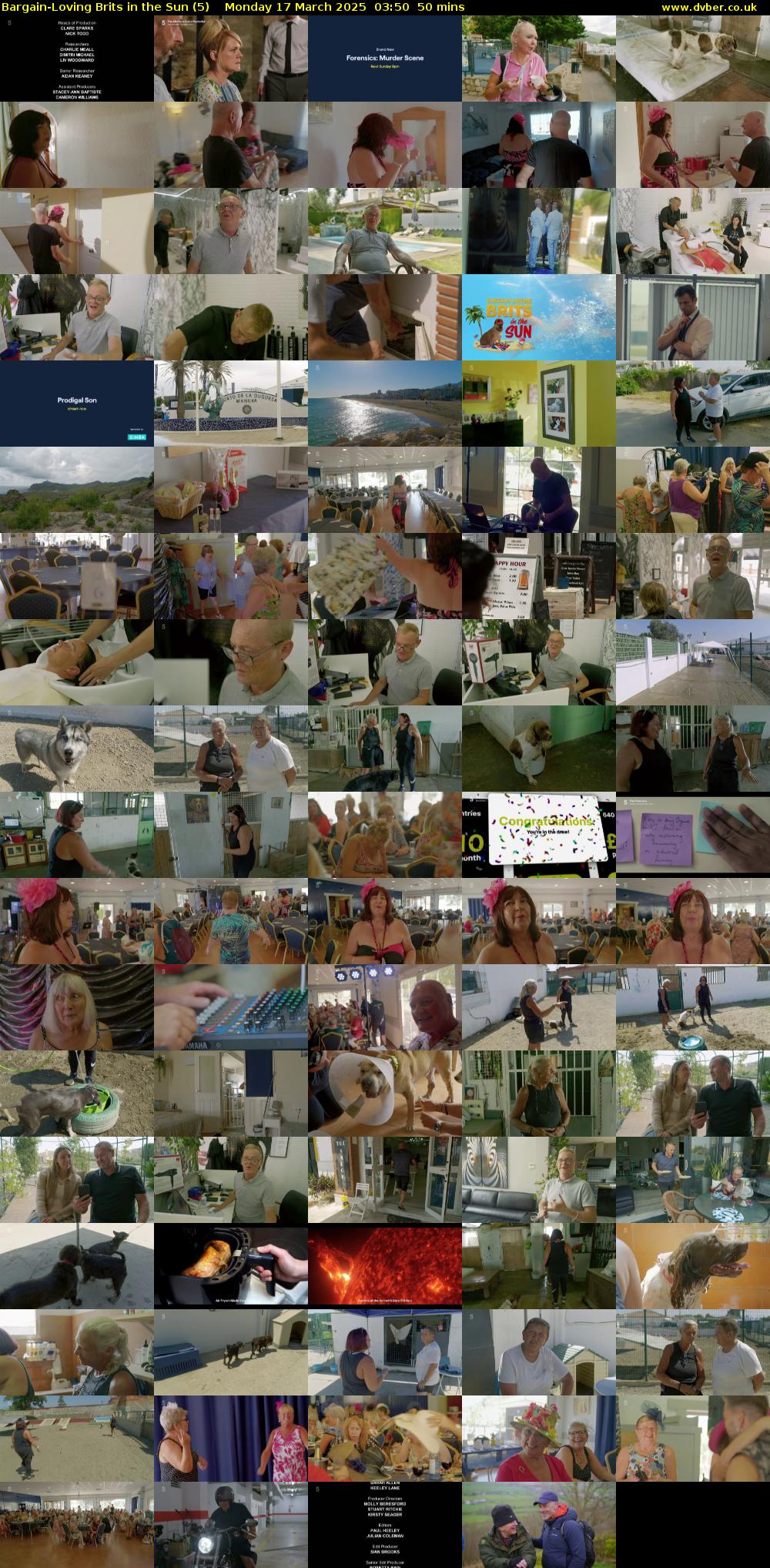 Bargain-Loving Brits in the Sun (5) Monday 17 March 2025 03:50 - 04:40