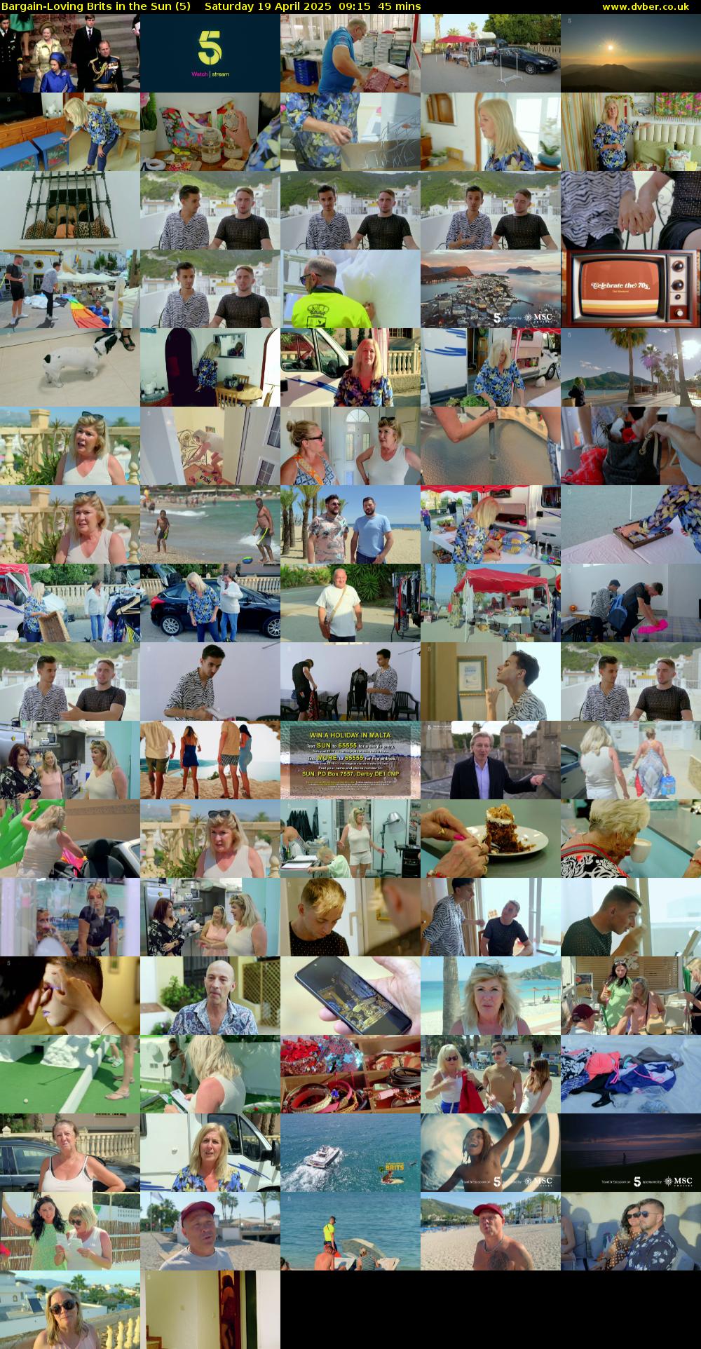 Bargain-Loving Brits in the Sun (5) Saturday 19 April 2025 09:15 - 10:00