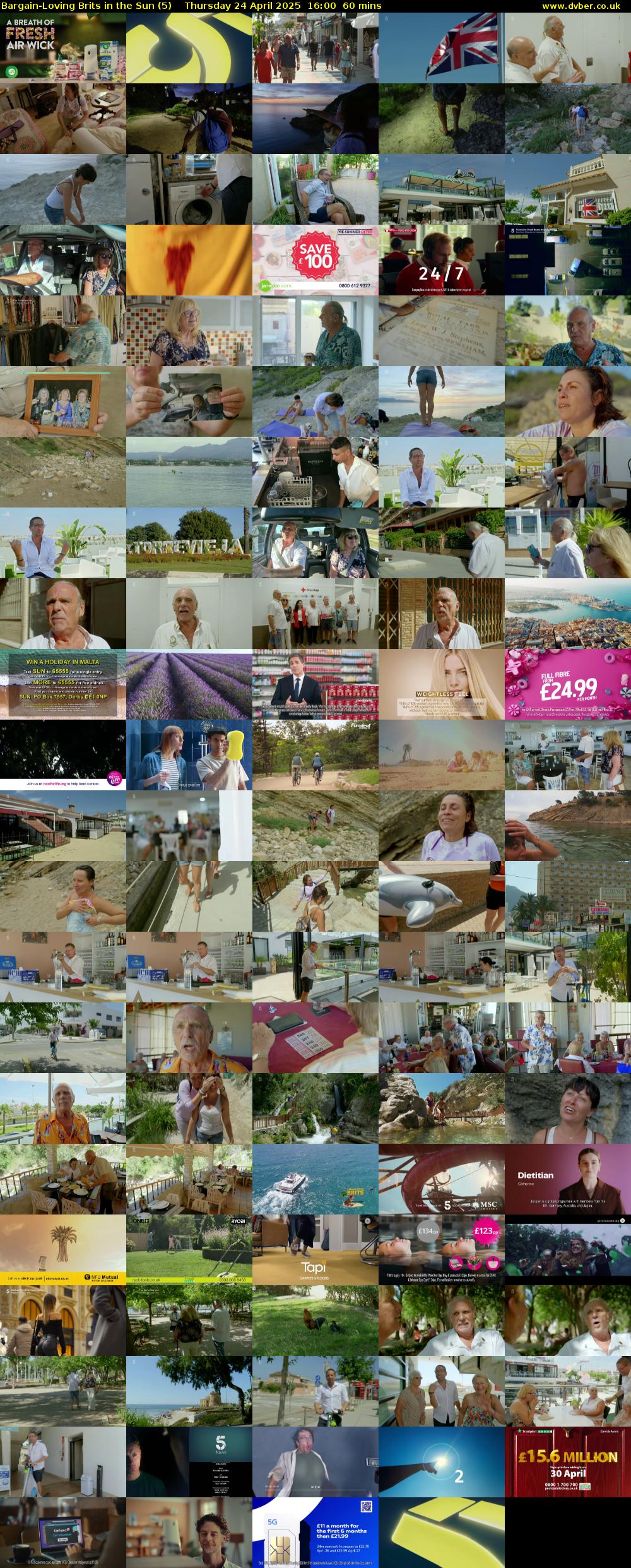 Bargain-Loving Brits in the Sun (5) Thursday 24 April 2025 16:00 - 17:00