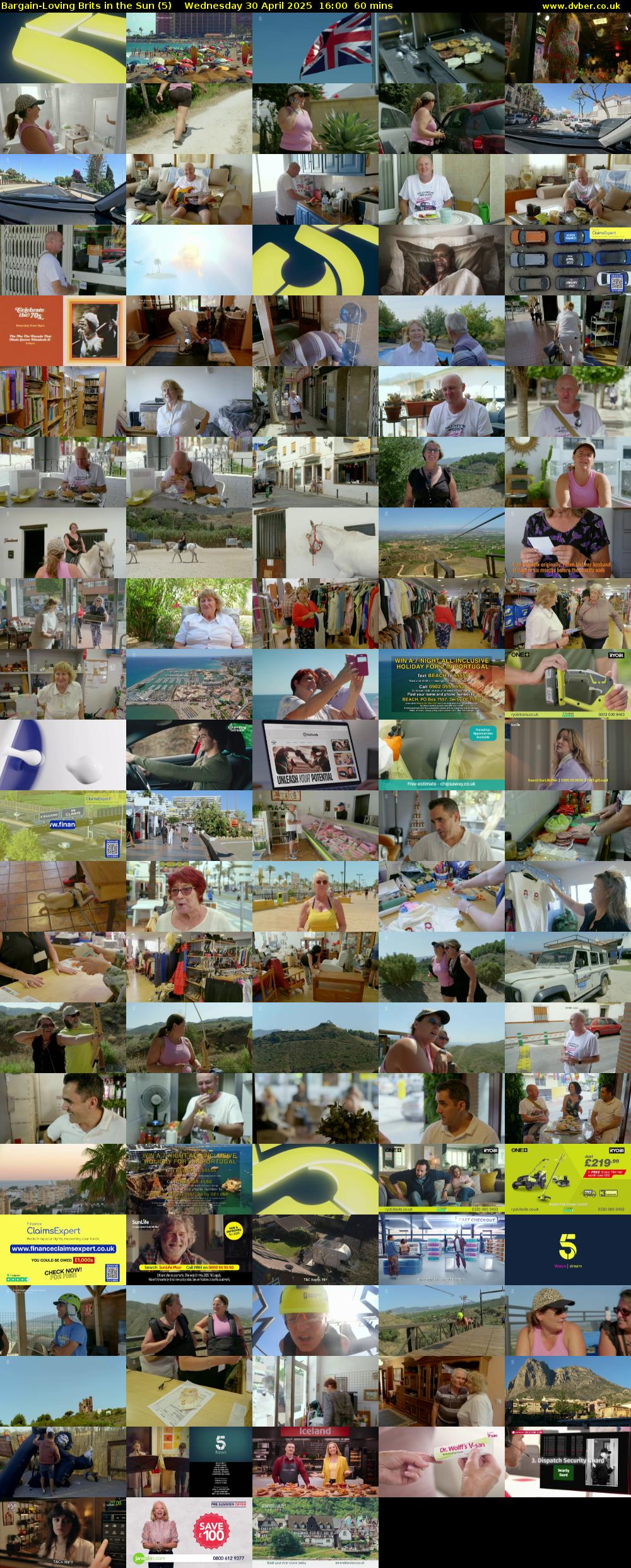 Bargain-Loving Brits in the Sun (5) Wednesday 30 April 2025 16:00 - 17:00