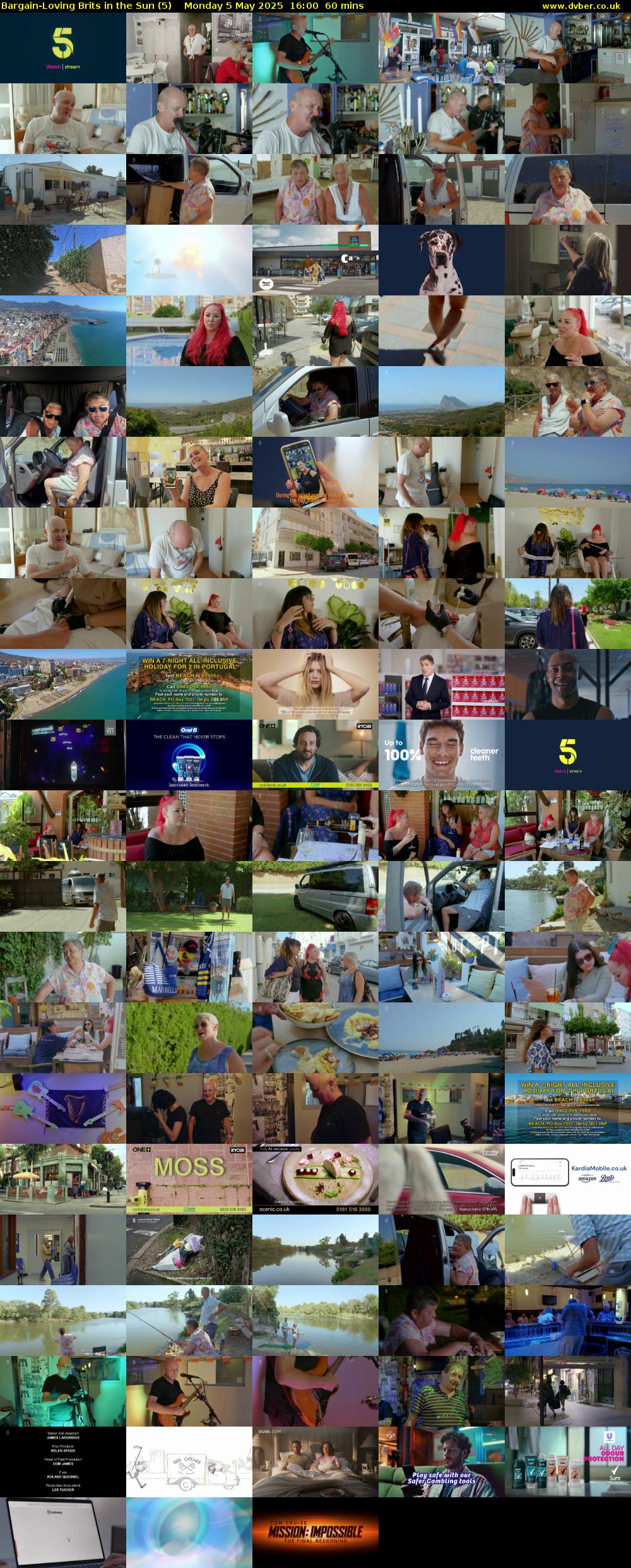 Bargain-Loving Brits in the Sun (5) Monday 5 May 2025 16:00 - 17:00
