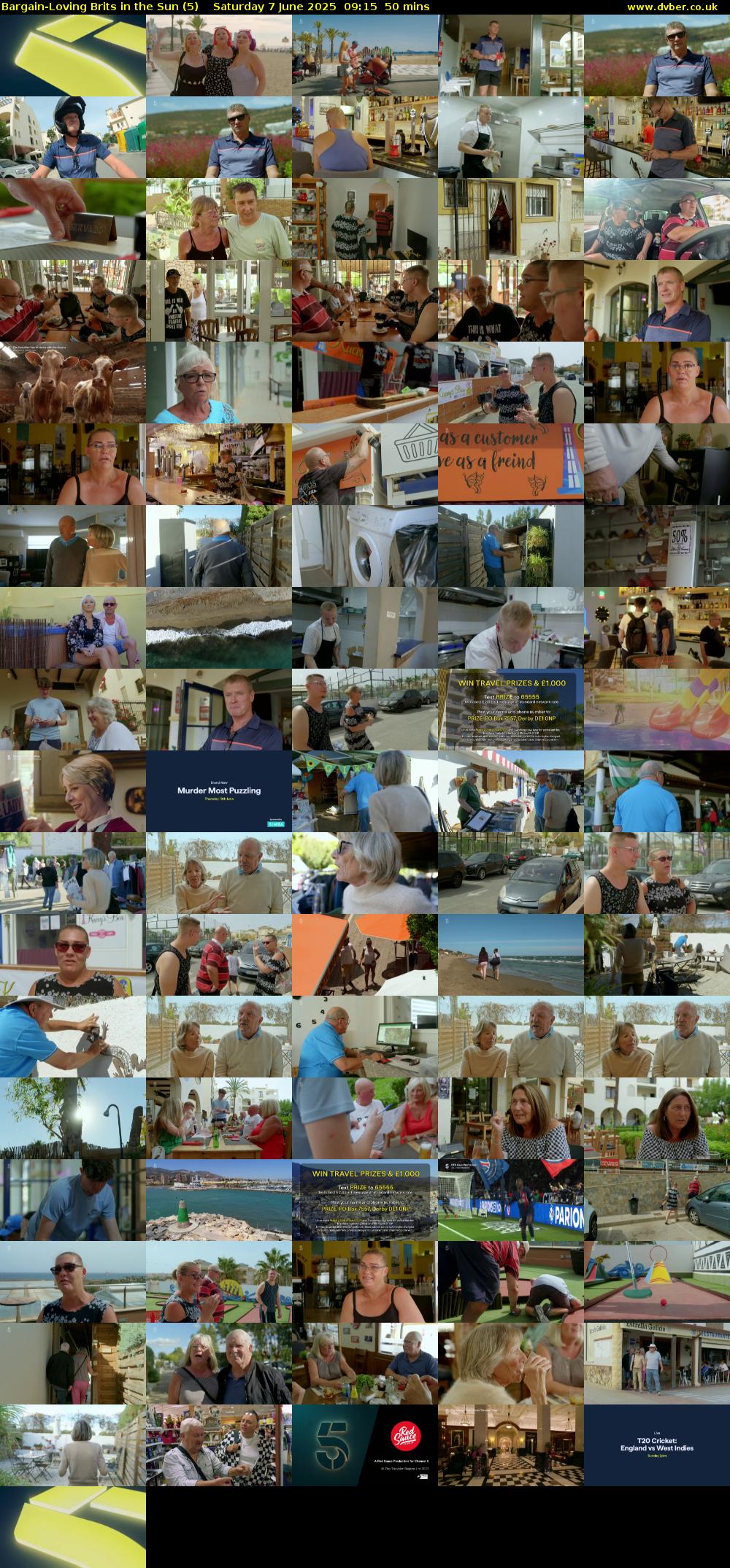 Bargain-Loving Brits in the Sun (5) Saturday 7 June 2025 09:15 - 10:05