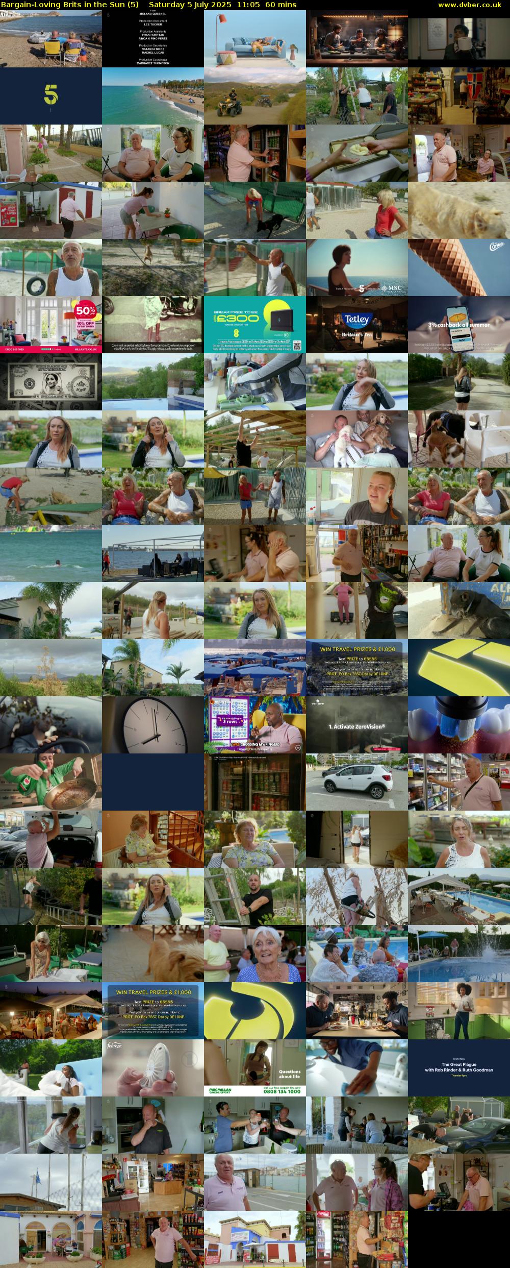Bargain-Loving Brits in the Sun (5) Saturday 5 July 2025 11:05 - 12:05