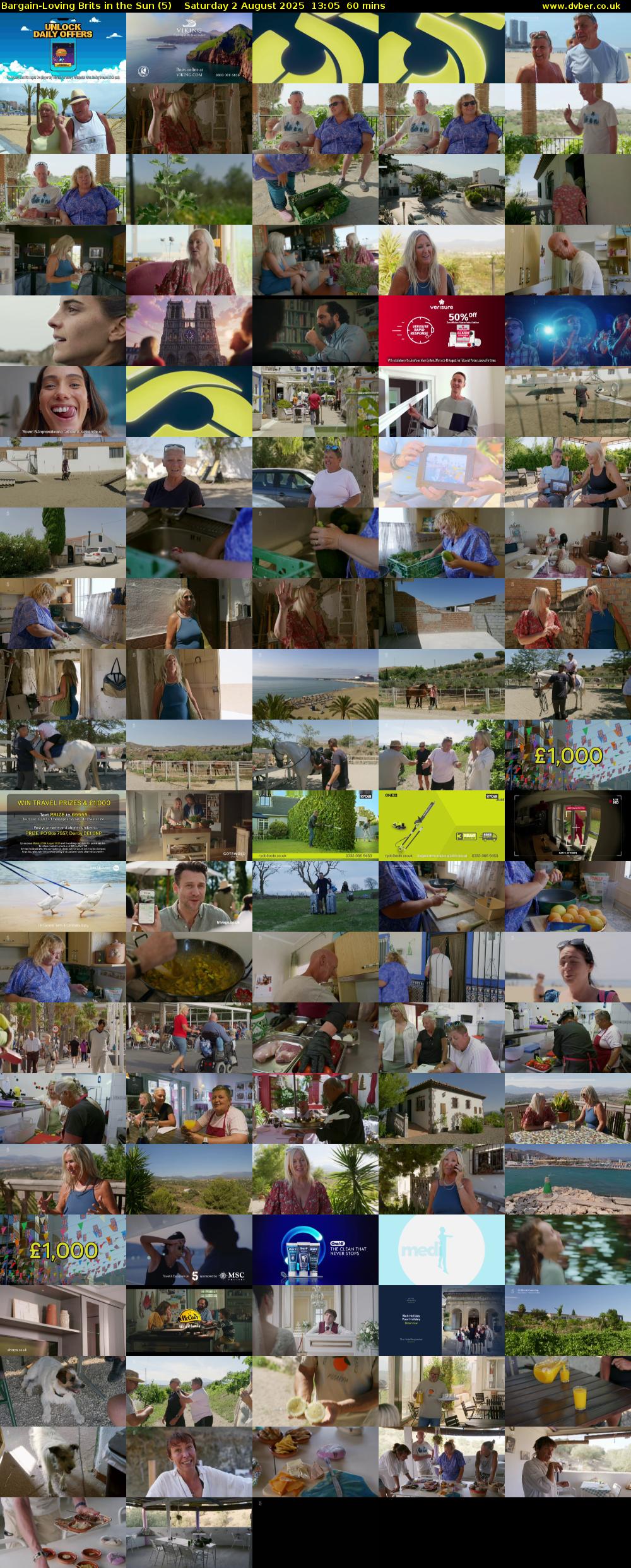 Bargain-Loving Brits in the Sun (5) Saturday 2 August 2025 13:05 - 14:05