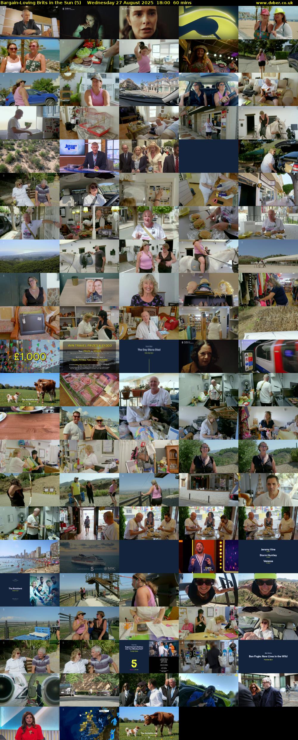 Bargain-Loving Brits in the Sun (5) Wednesday 27 August 2025 18:00 - 19:00